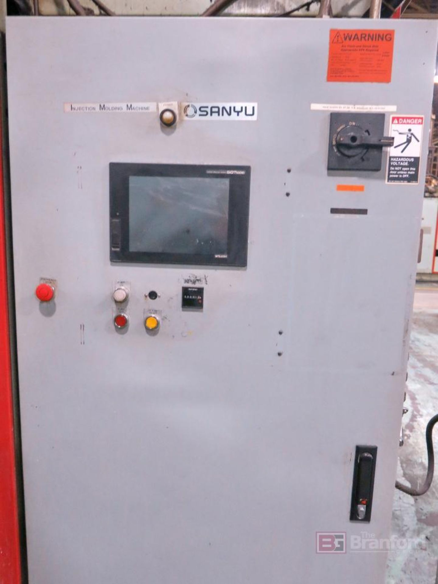 Sanyu Model STI-1.6-220VG3 1.6 Liter Vertical Rubber Injection Machine - Image 2 of 3