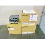 Lot of (4) Mitsubishi Electric Model E700 Inverters