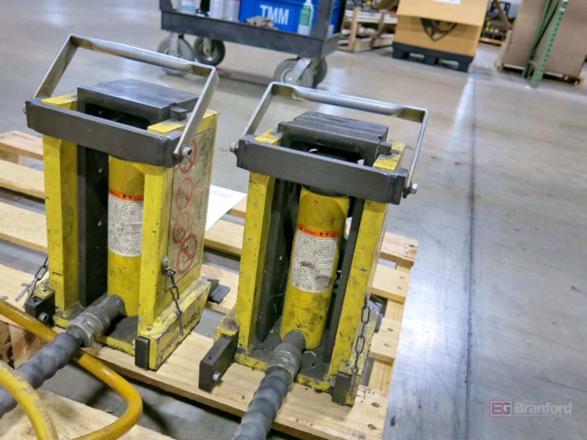 Set of (2) Interpac Model RC106 10,000 PSI Hydraulic Machine Lifters - Image 4 of 4