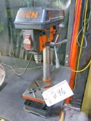 Wen 8" 5-Speed Benchtop Pedestal Drill Press