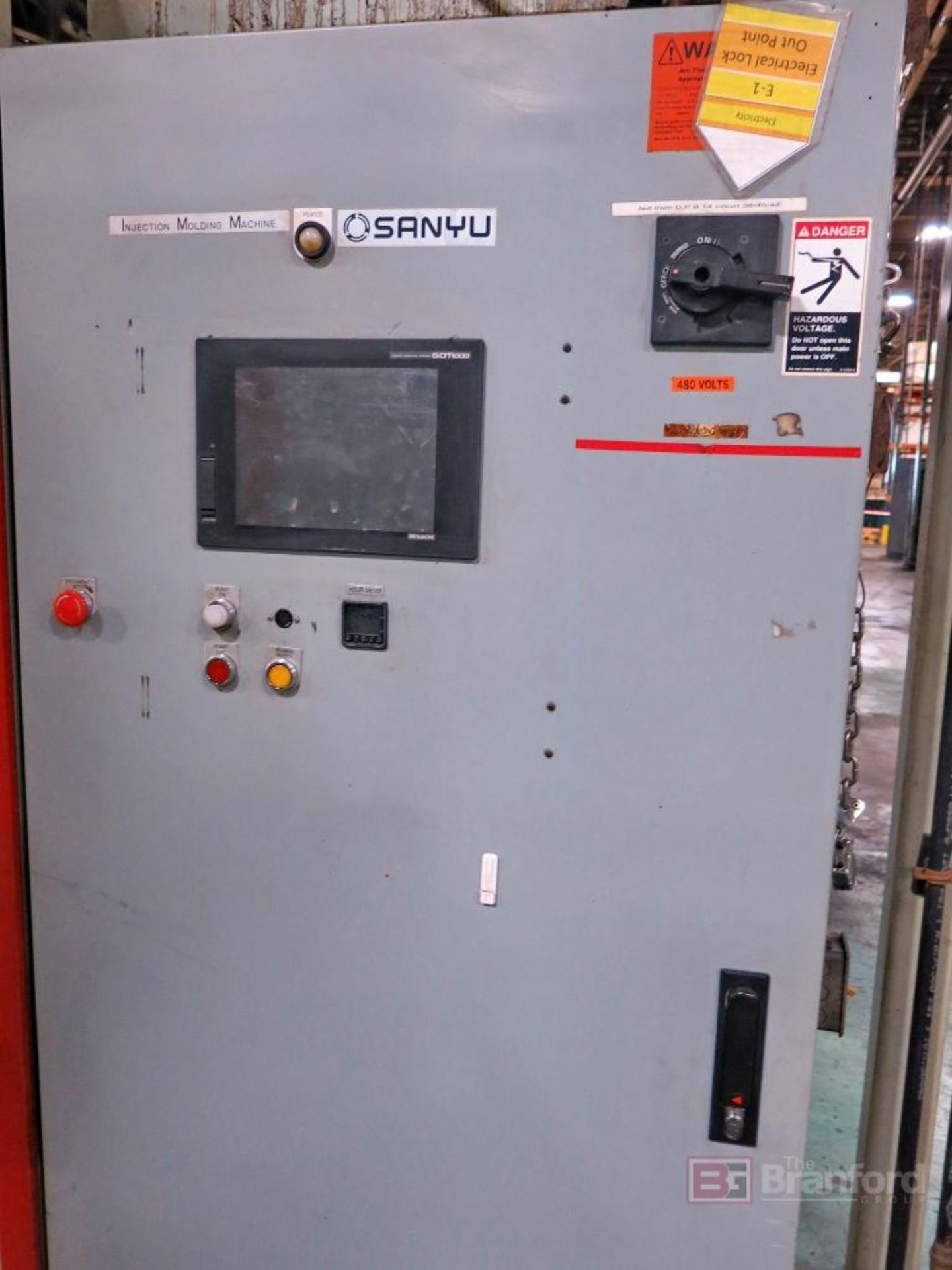 Sanyu Model STI-1.6-220VG3 1.6l Vertical Rubber Injection Mold Machine - Image 3 of 4