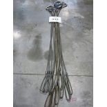 Lot of (3) Lifting Cables