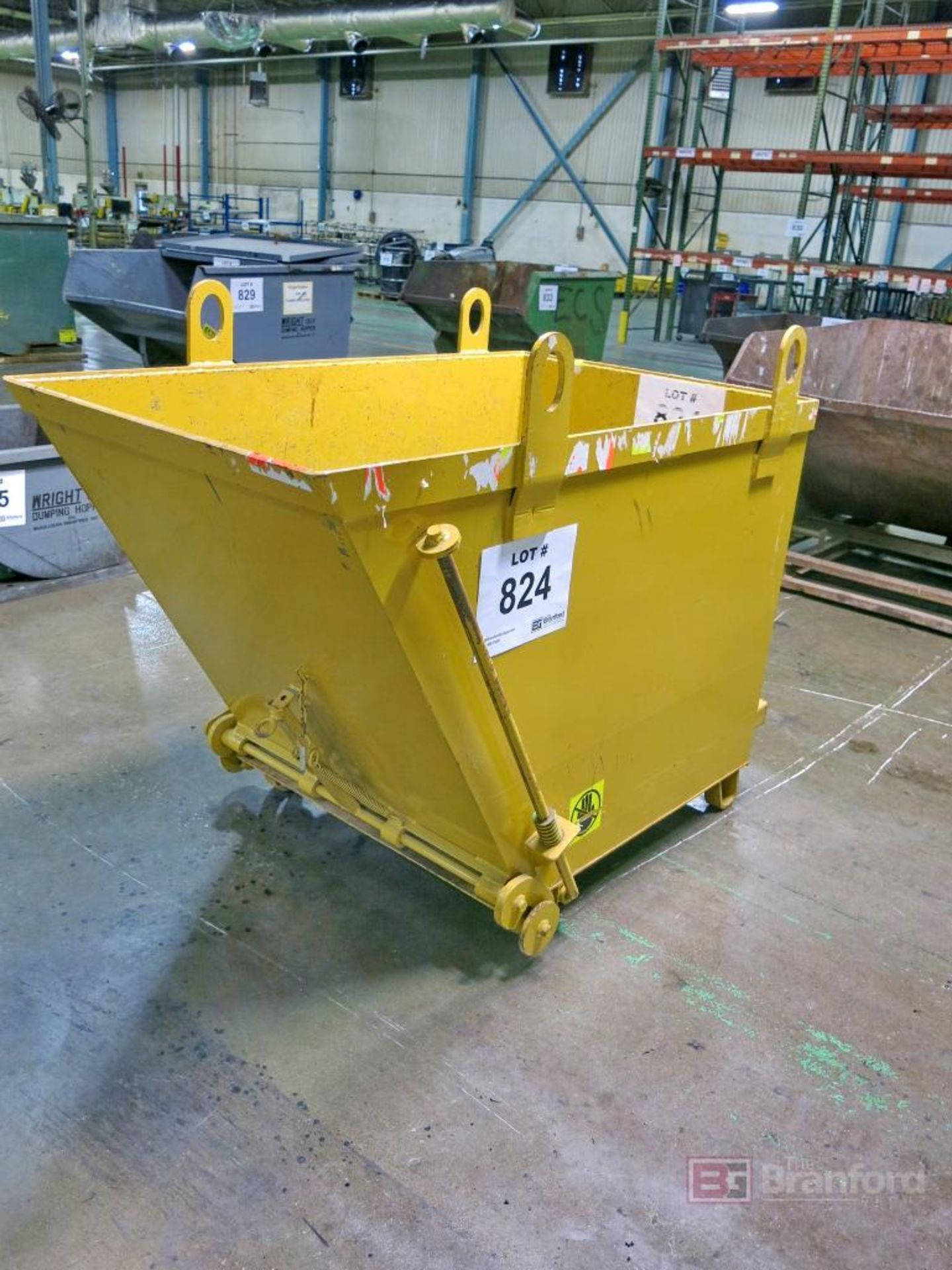 Apex Bulk Handler Forklift Mount Bottom Drop Dumpster