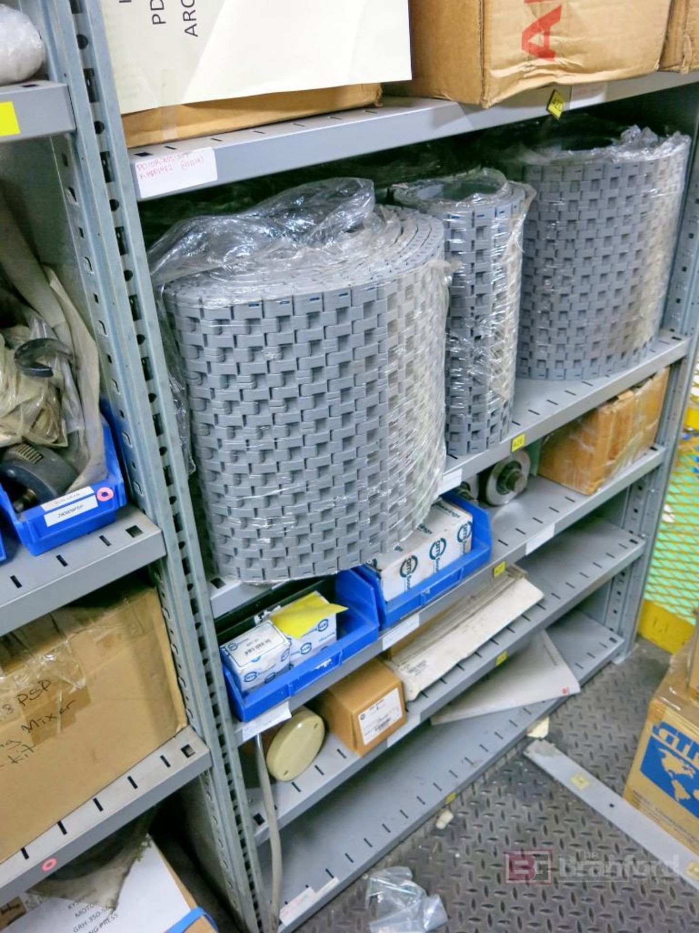(4) Sections of Schafer Racking w/ Contents - Image 9 of 9