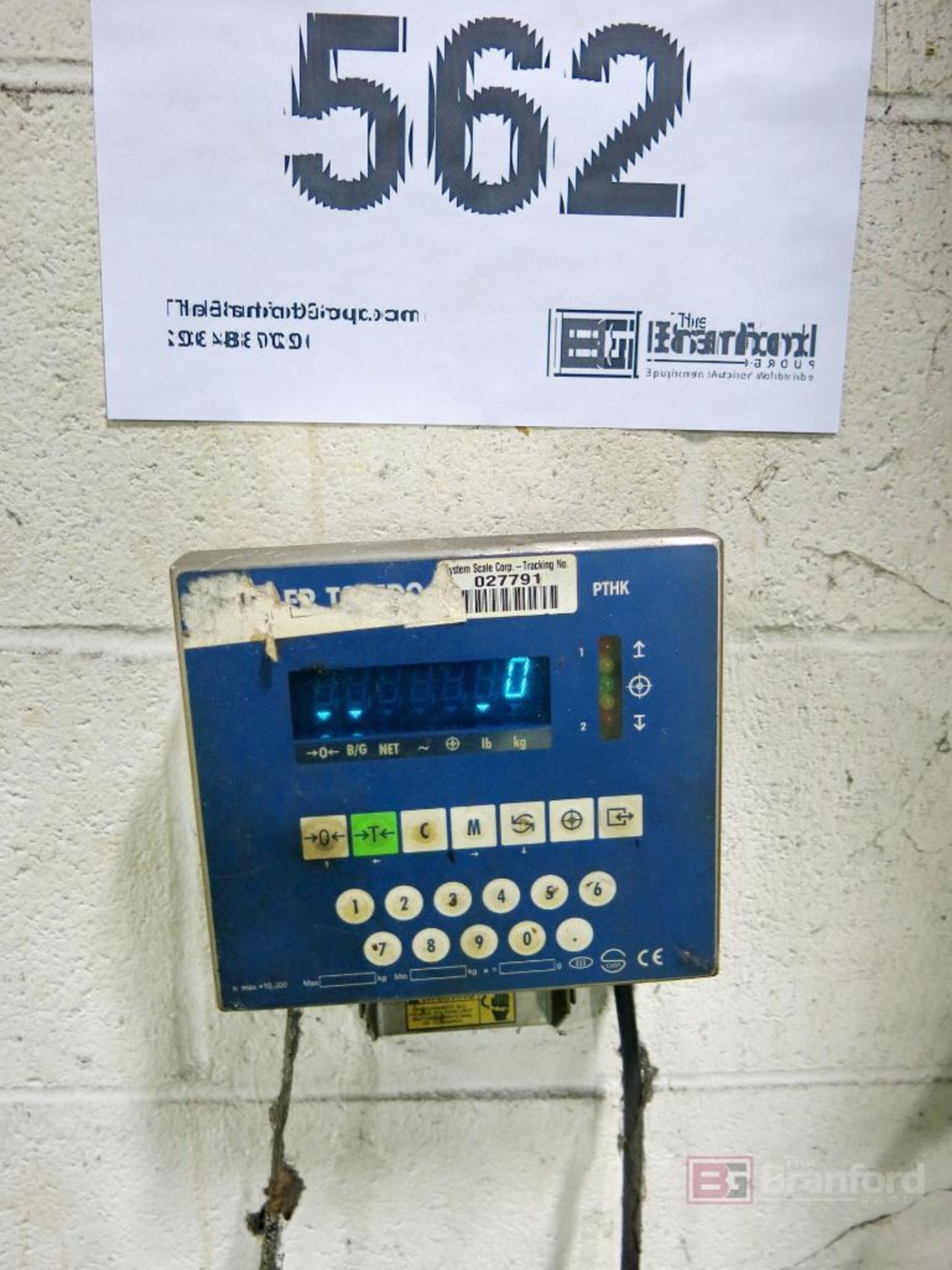 Mettler Toledo Model Panther 10,000 Max Cap. Pallet Scale - Image 2 of 2