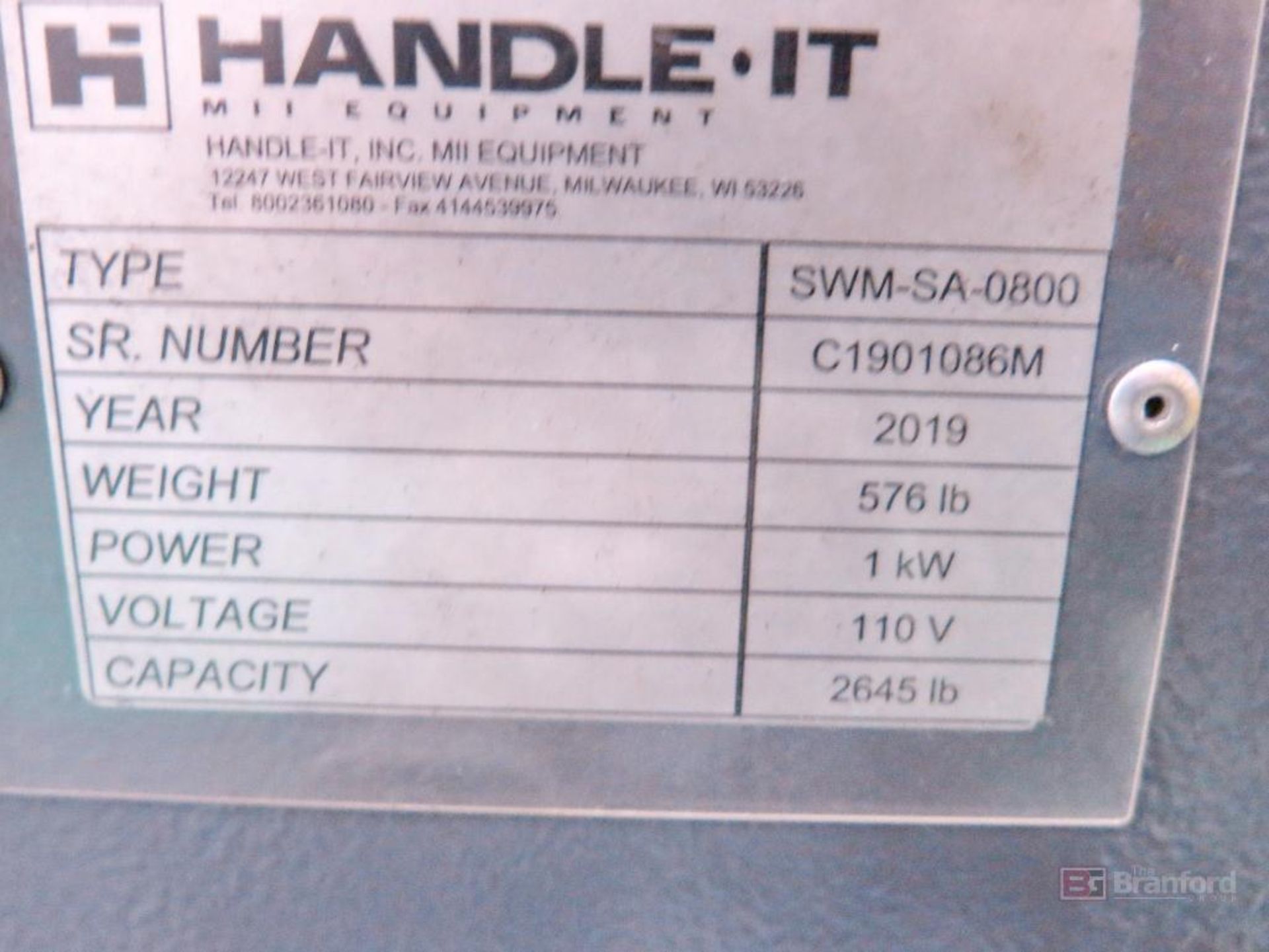 Handle It Model 800 Type SWM-SA-0800 Shrink Wrap Machine - Image 4 of 4
