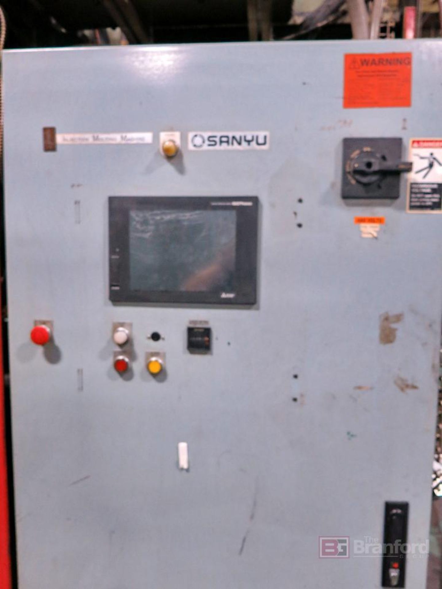 Sanyu Model STI-1.6-220VG3 1.6l Vertical Rubber Injection Mold Machine - Image 2 of 3