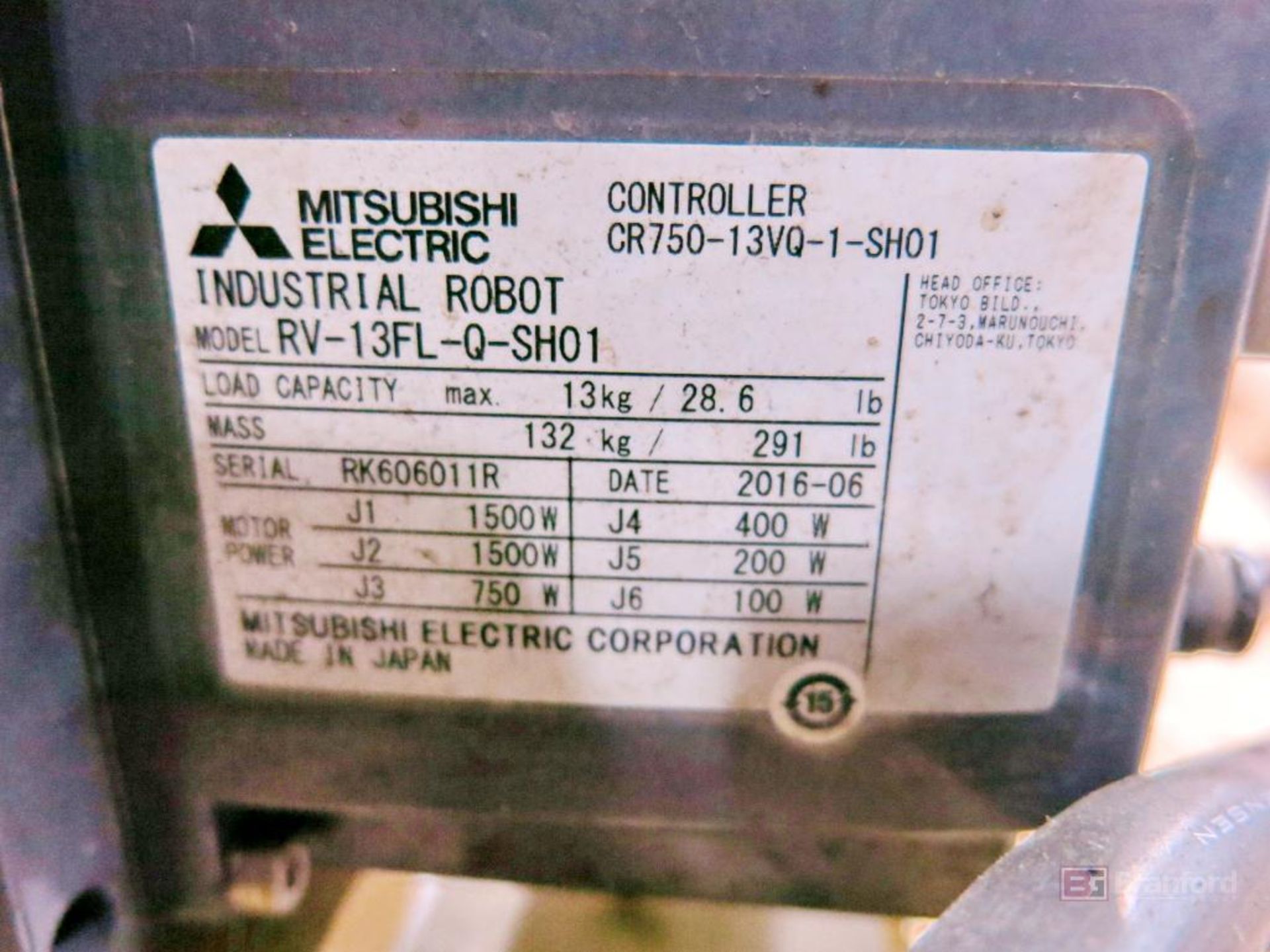 Mitsubishi Model MELFA RV-13FLQ Robot - Image 5 of 6