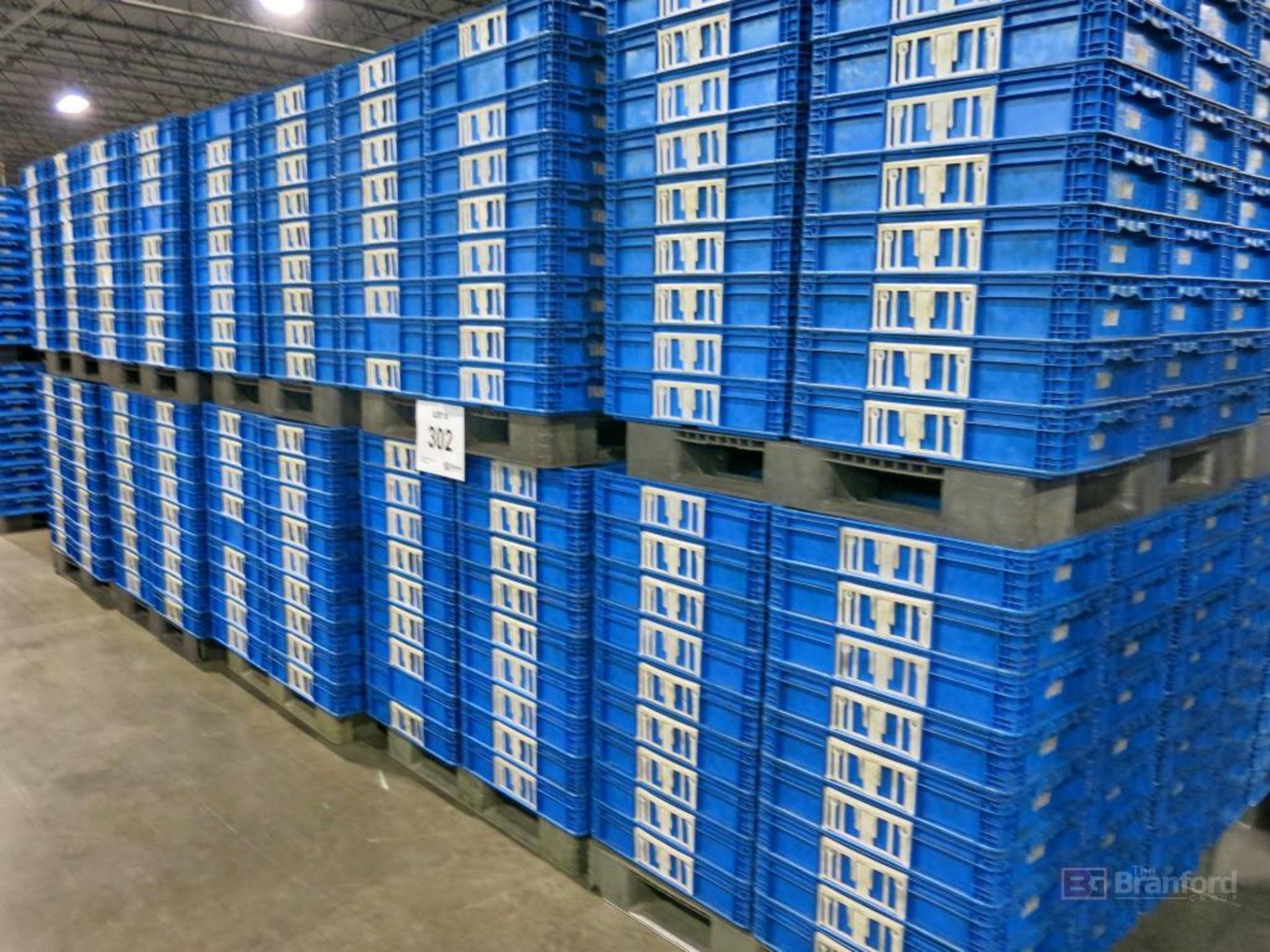 Lot of (540) Plastic Totes on (10) Pallets - Image 2 of 2