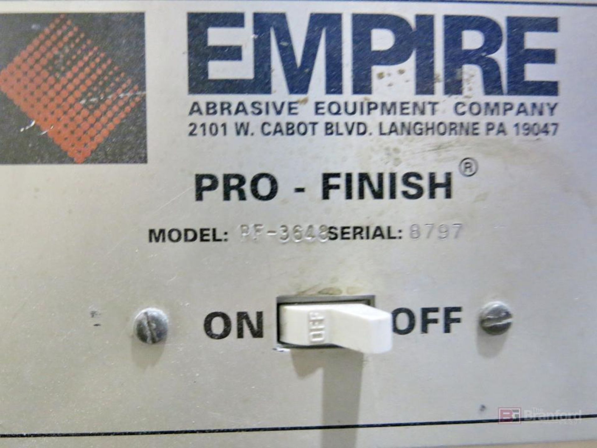 Empire Model RF-3648 Sand Blast Cabinet - Image 4 of 5