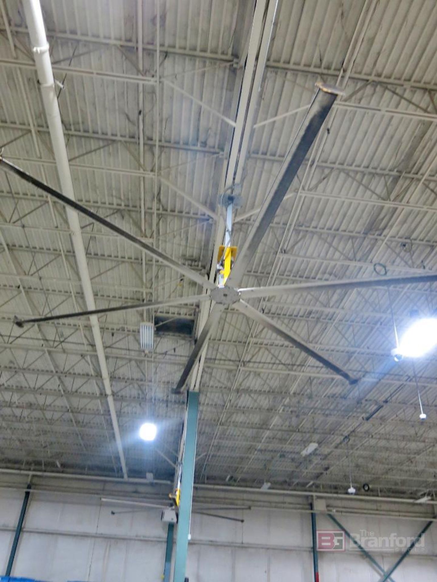 Lot of (2) Ceiling Mounted Big Ass Fans