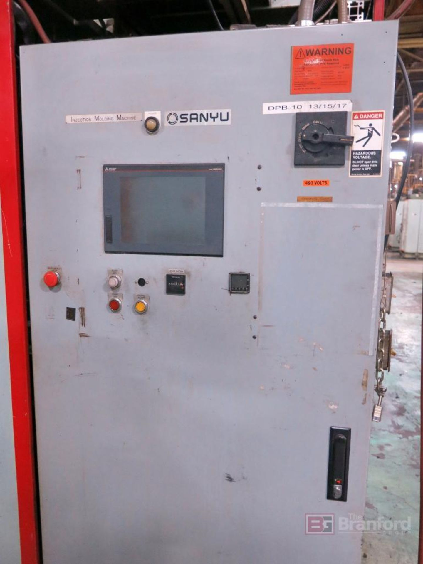 Sanyu Model STI-1.6-220VG3 1.6 Liter Vertical Rubber Injection Machine - Image 3 of 4