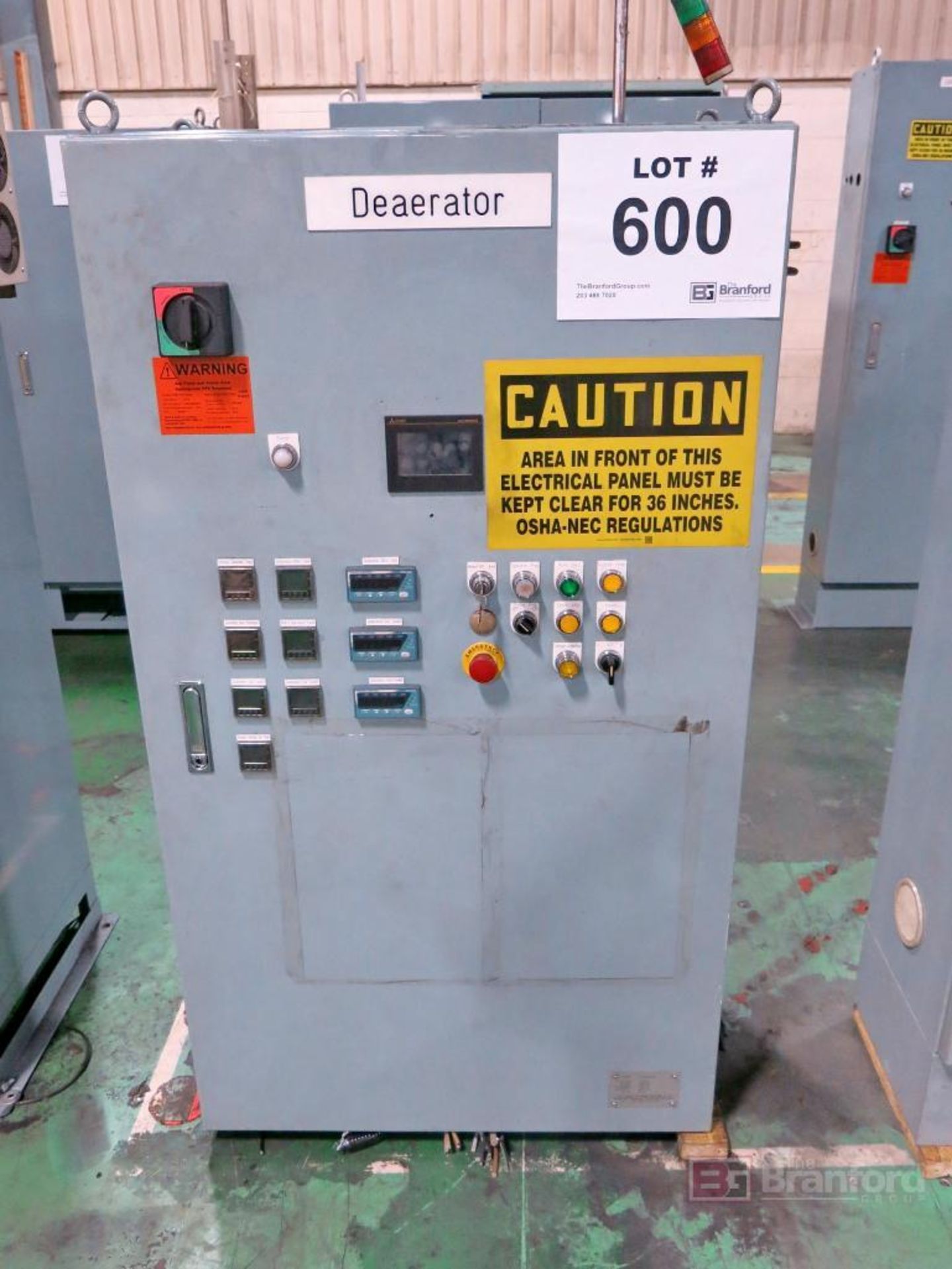 Deaerator Electrical Cabinet