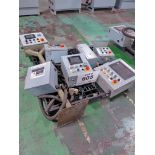 Lot of Operator Control Panels w/ Associated Mitsubishi Screens