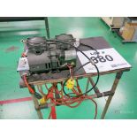 Ulvac Model DOP80S Vacuum Pump w/ Stand
