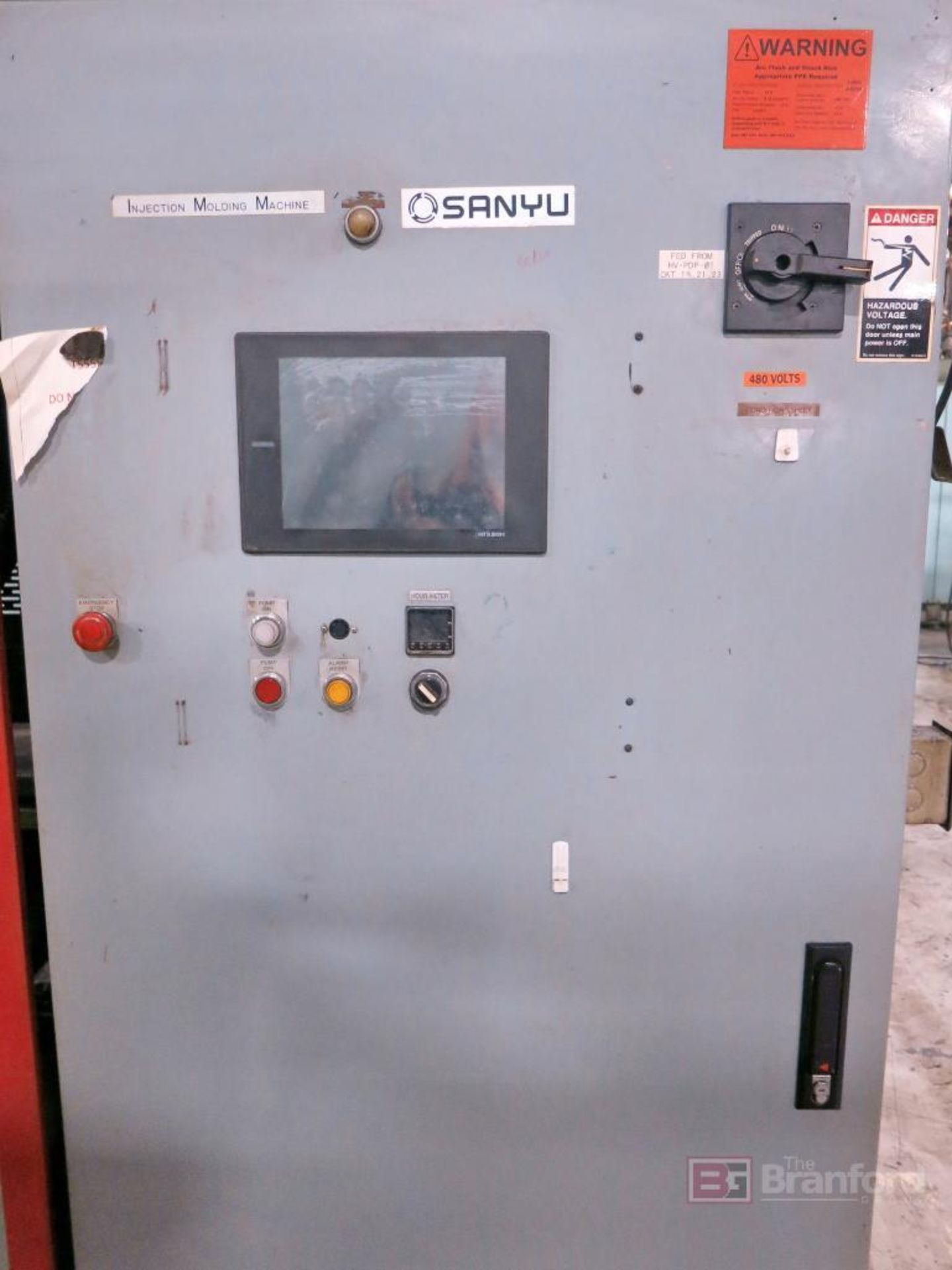 Sanyu Model STI-1.6-220VG3 1.6 Liter Vertical Rubber Injection Machine - Image 3 of 4