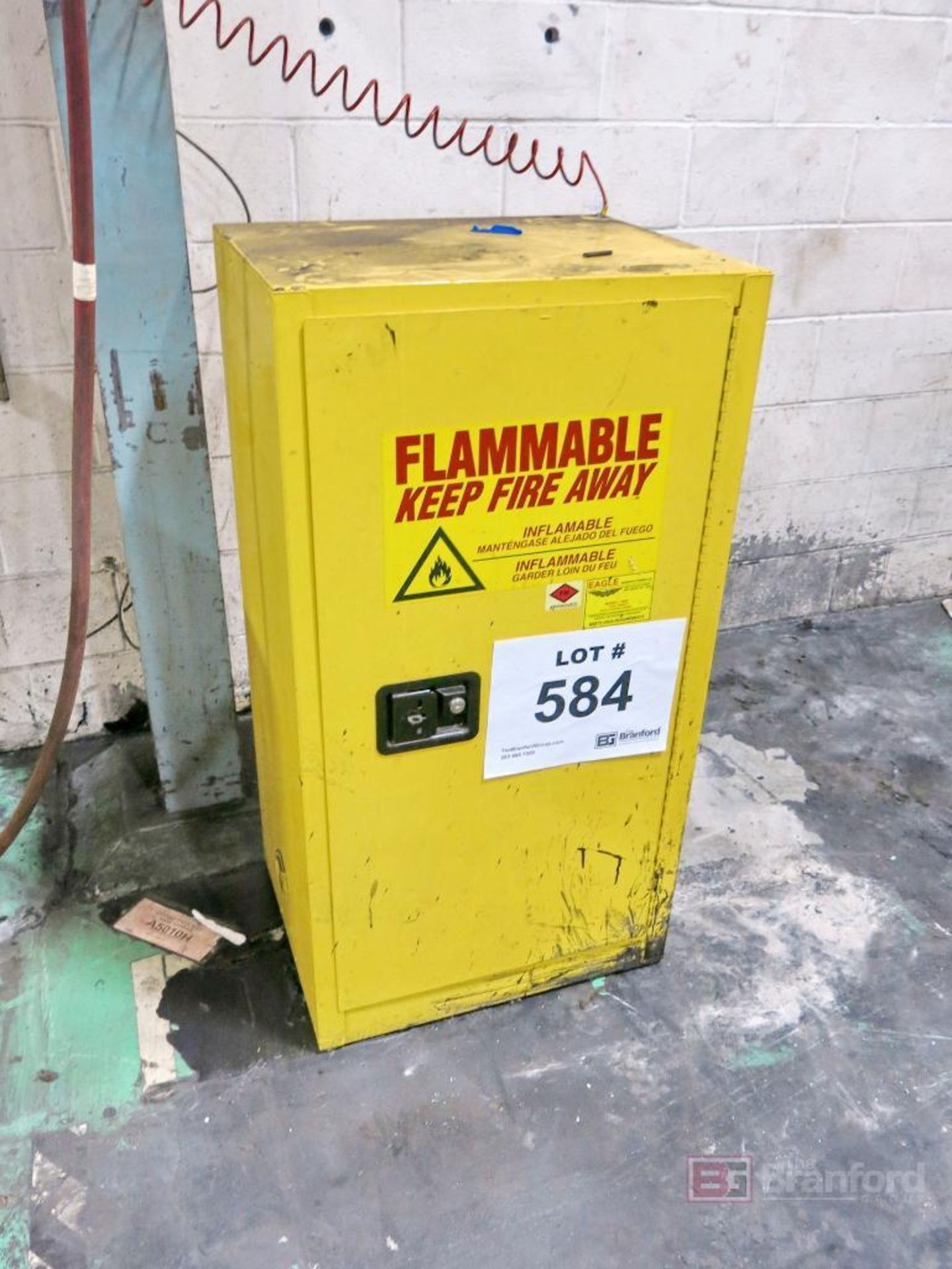 Eagle Model 1905 Single Door Flammable Liquid Storage Cabinet