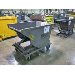 Wright Model 5055 Castered Forklift Mount Self-Dumping Hopper