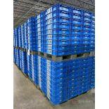 Lot of (540) Plastic Totes on (10) Pallets