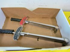 Lot of (2) Torque Wrenches