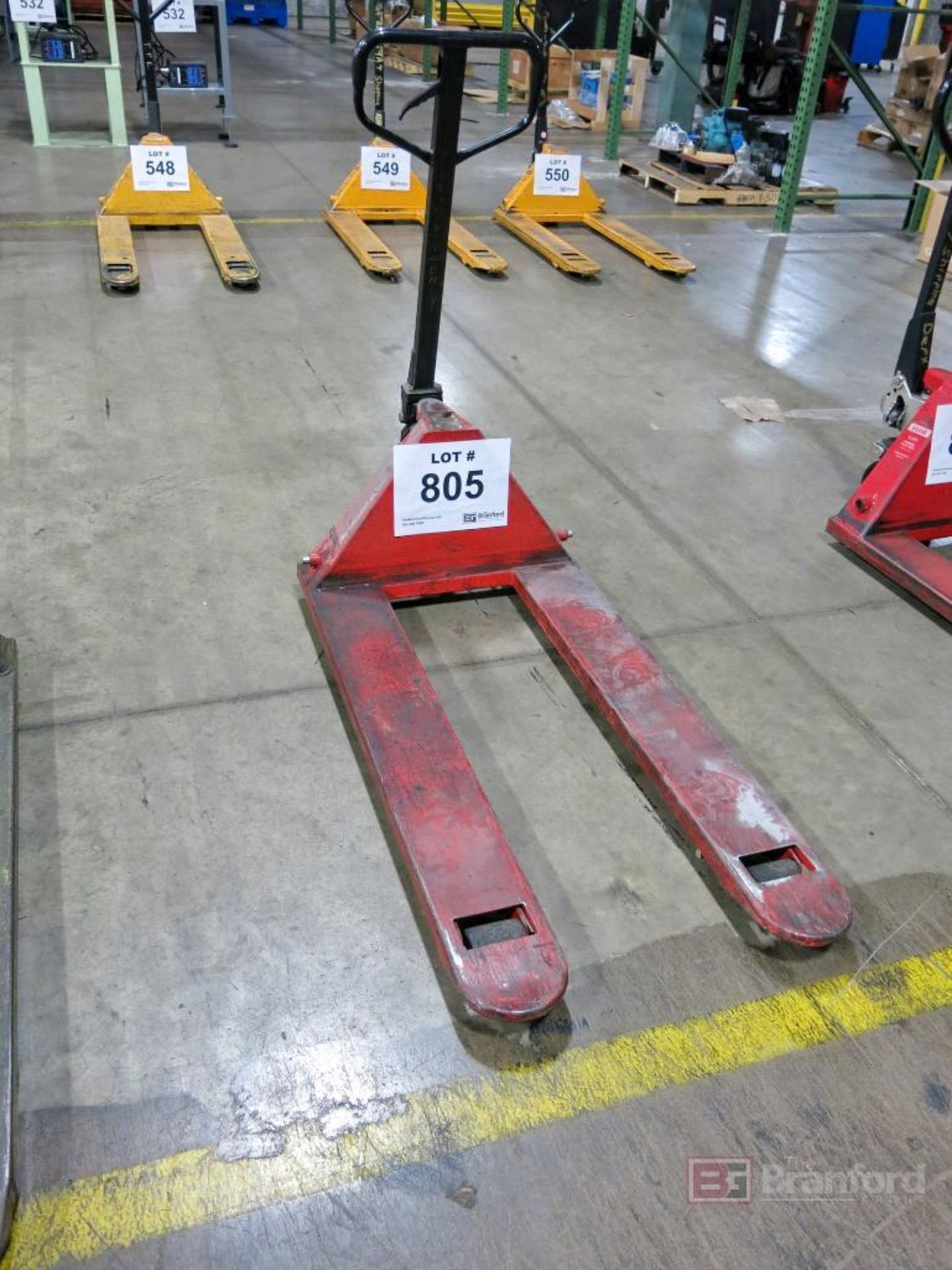 5500-Lb Cap. Hydraulic Pallet Jack