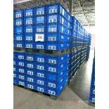 Lot of (300) Plastic Totes on (10) Pallets