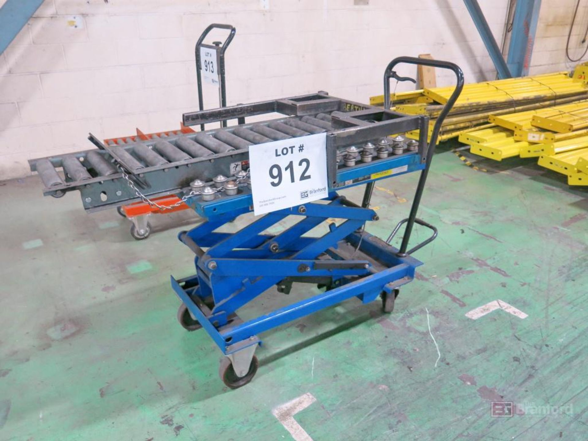 Die Lift Cart w/ Custom Roller Top