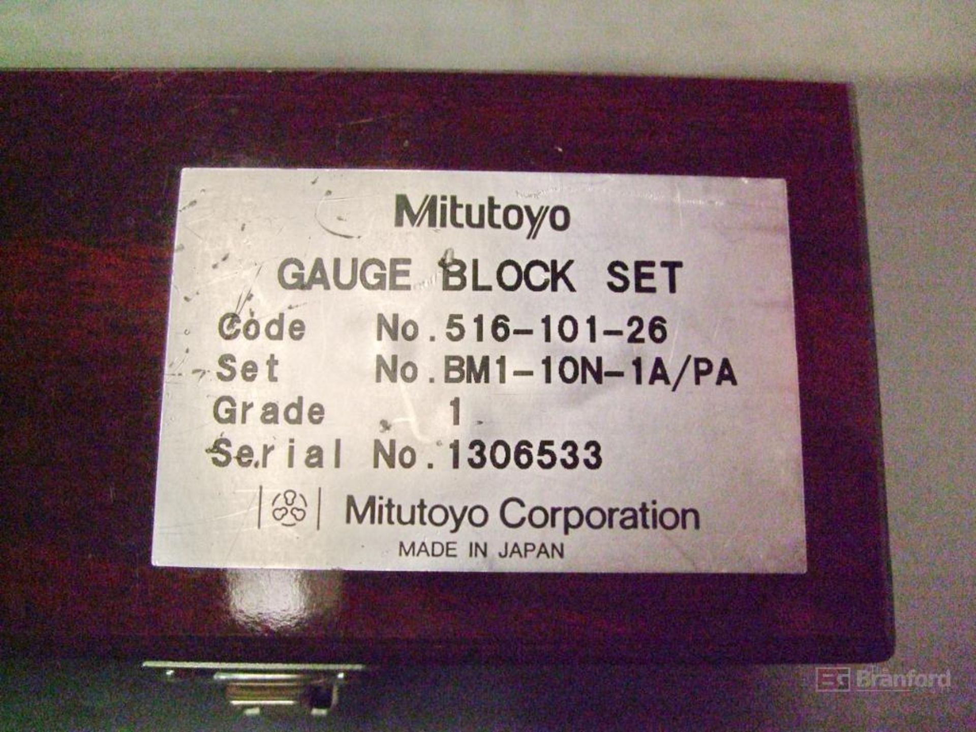 Mitutoyo 516-101-26 Rectangular Micrometer Inspection Gauge Block Set - Image 3 of 3