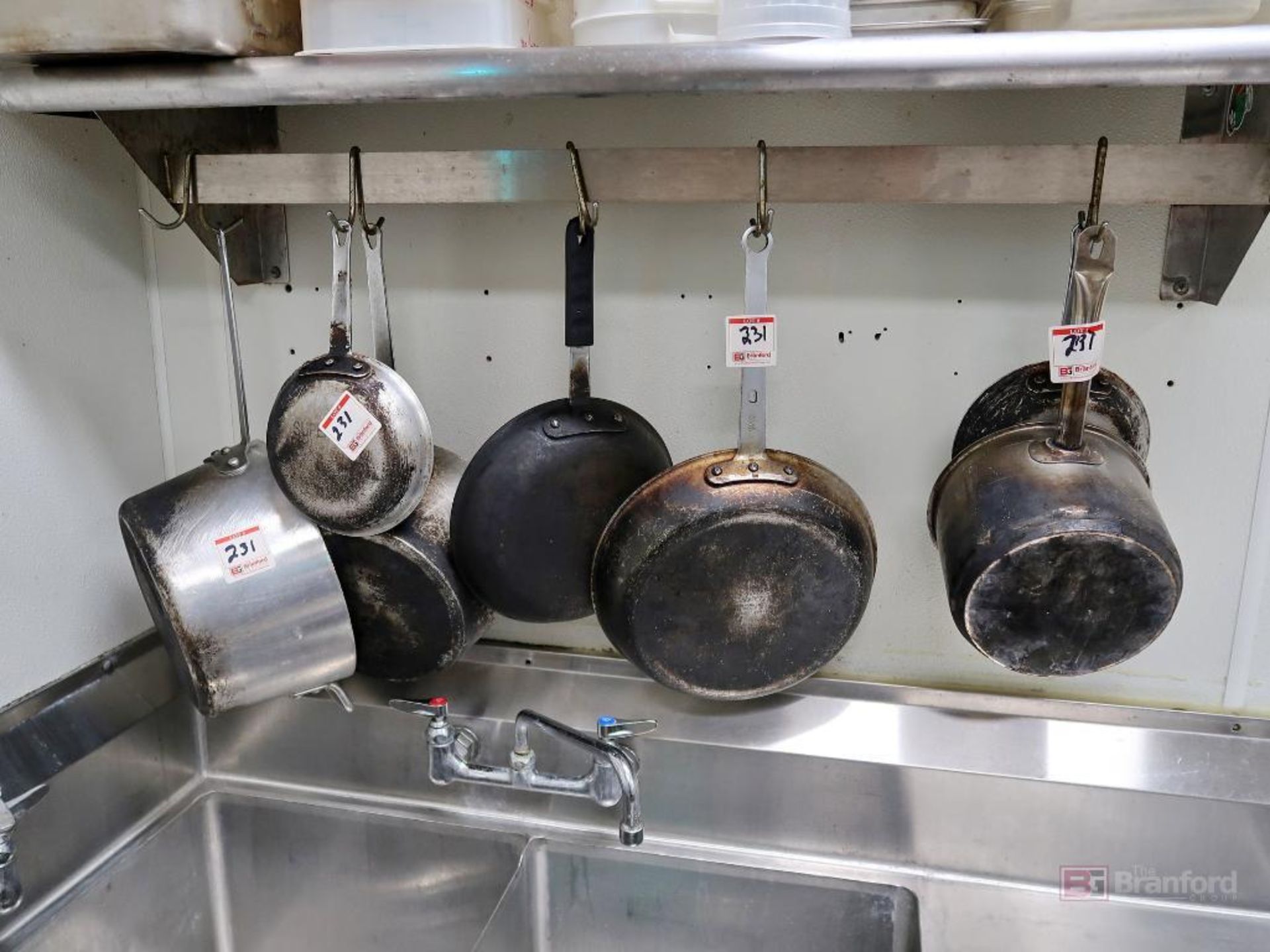 Assorted Pots And Pans