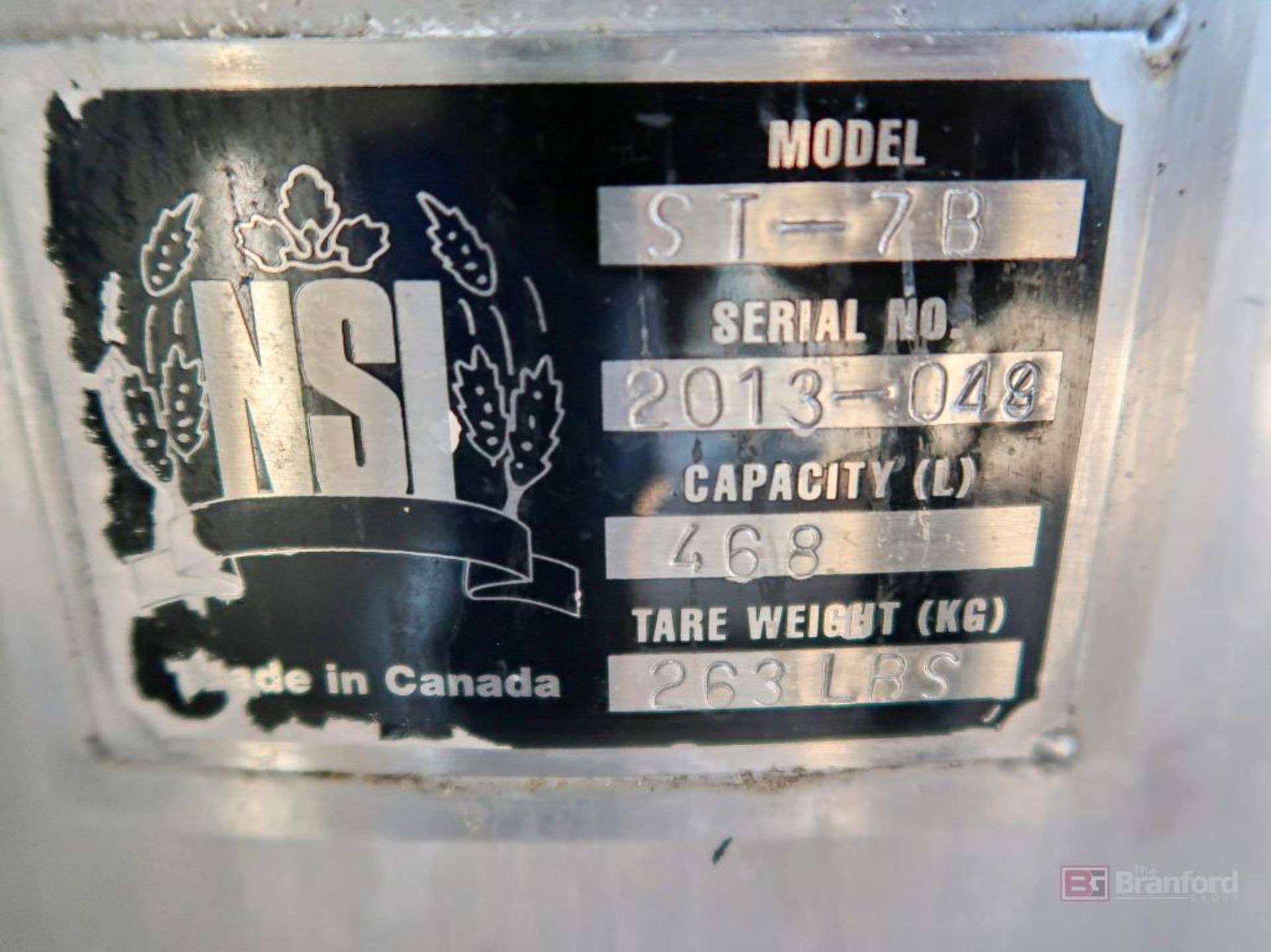 NSI 7 BBL S/S Tax Determination Tank - Image 3 of 3