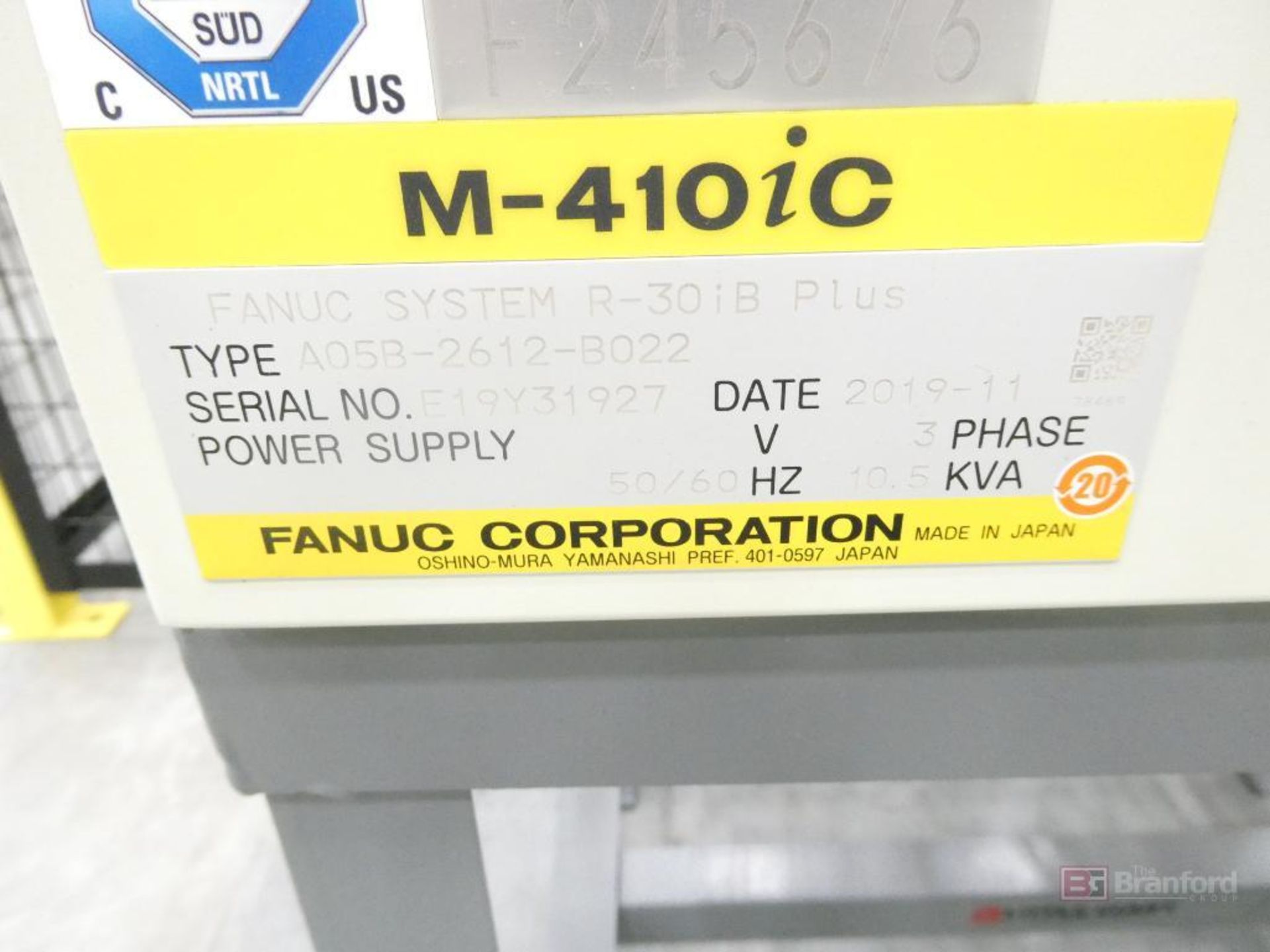 2019 Fanuc Model M-410iC-110, 110Kg Payload Palletizer Robot - Image 13 of 14