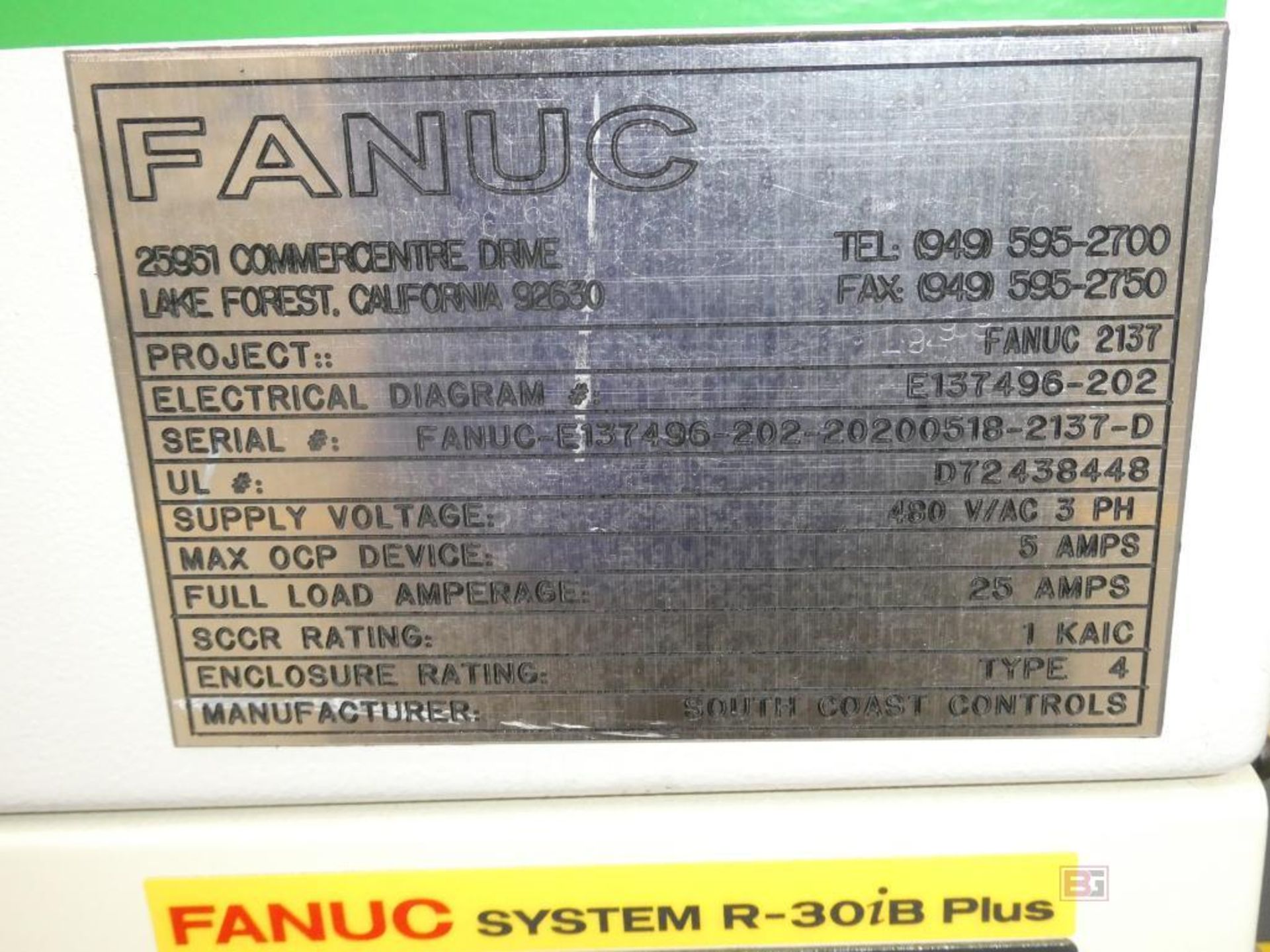 2019 Fanuc Model M-10iD-12, Compact 12Kg Payload Robot - Image 9 of 14