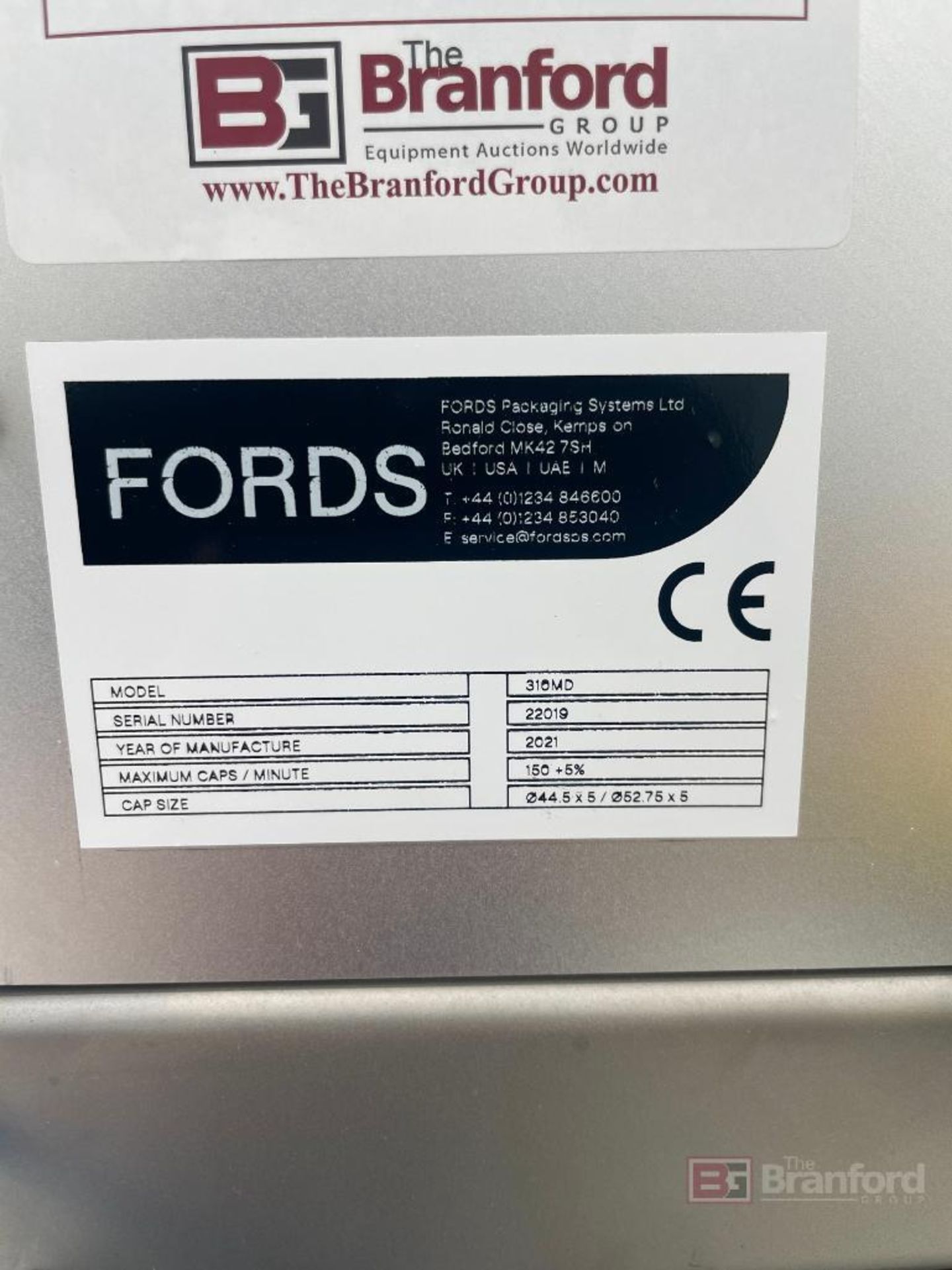 Fords Packaging Systems Model 310MD Foil/ Die Cutter - Bild 3 aus 10