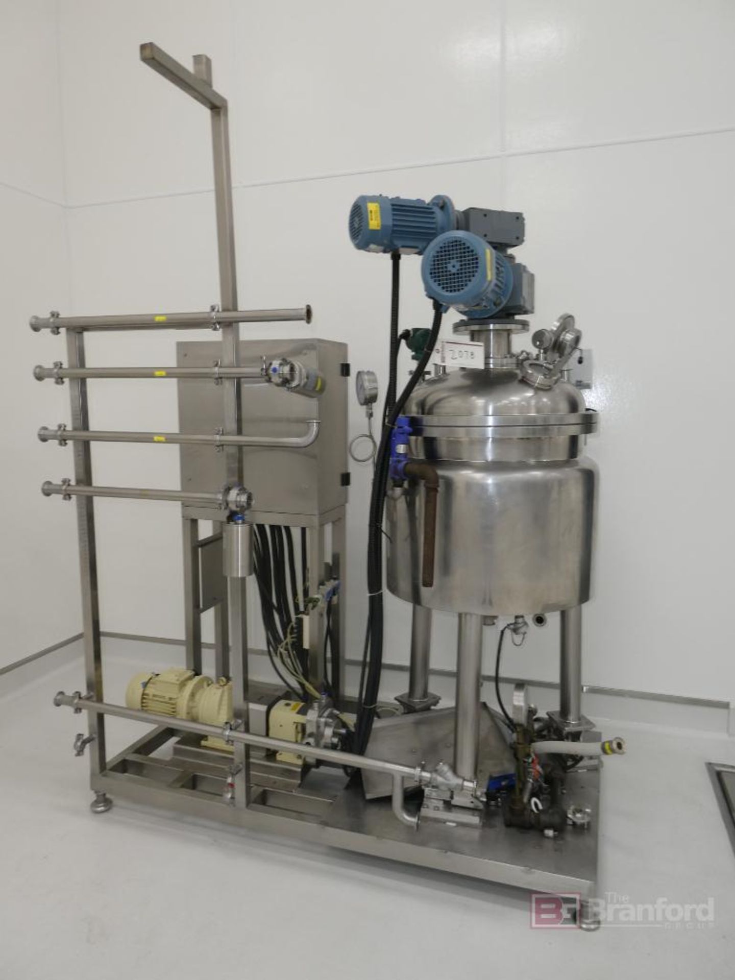 VMES-100L Stainless Steel Tank Mixing System