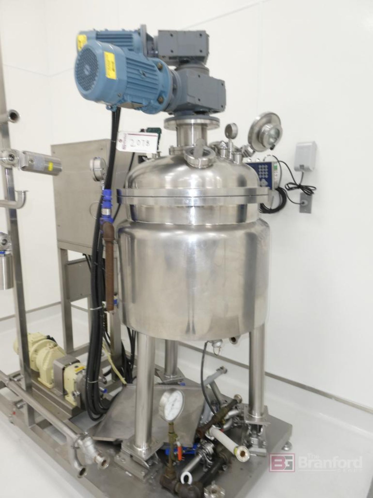 VMES-100L Stainless Steel Tank Mixing System - Image 7 of 10