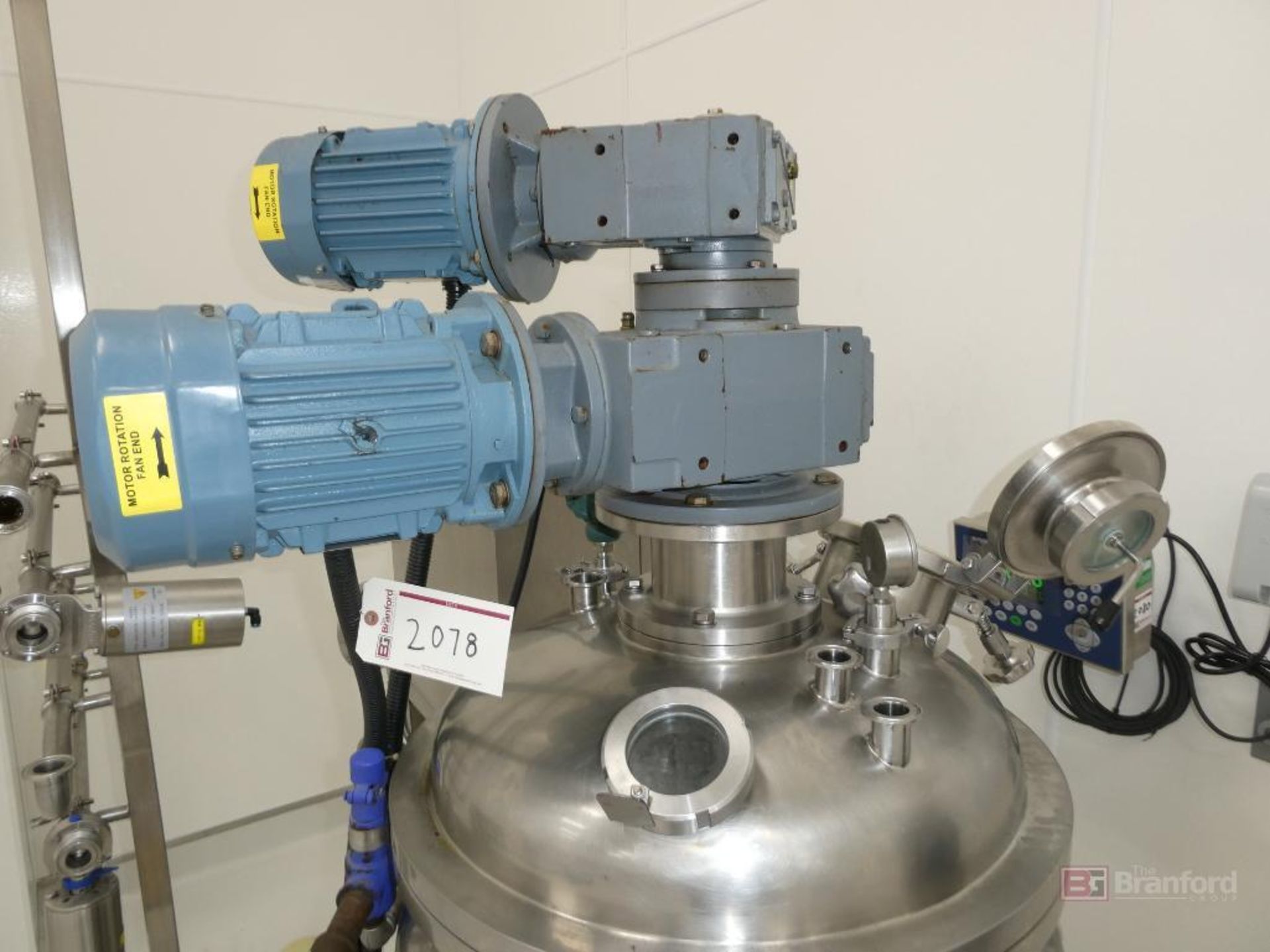 VMES-100L Stainless Steel Tank Mixing System - Image 8 of 10