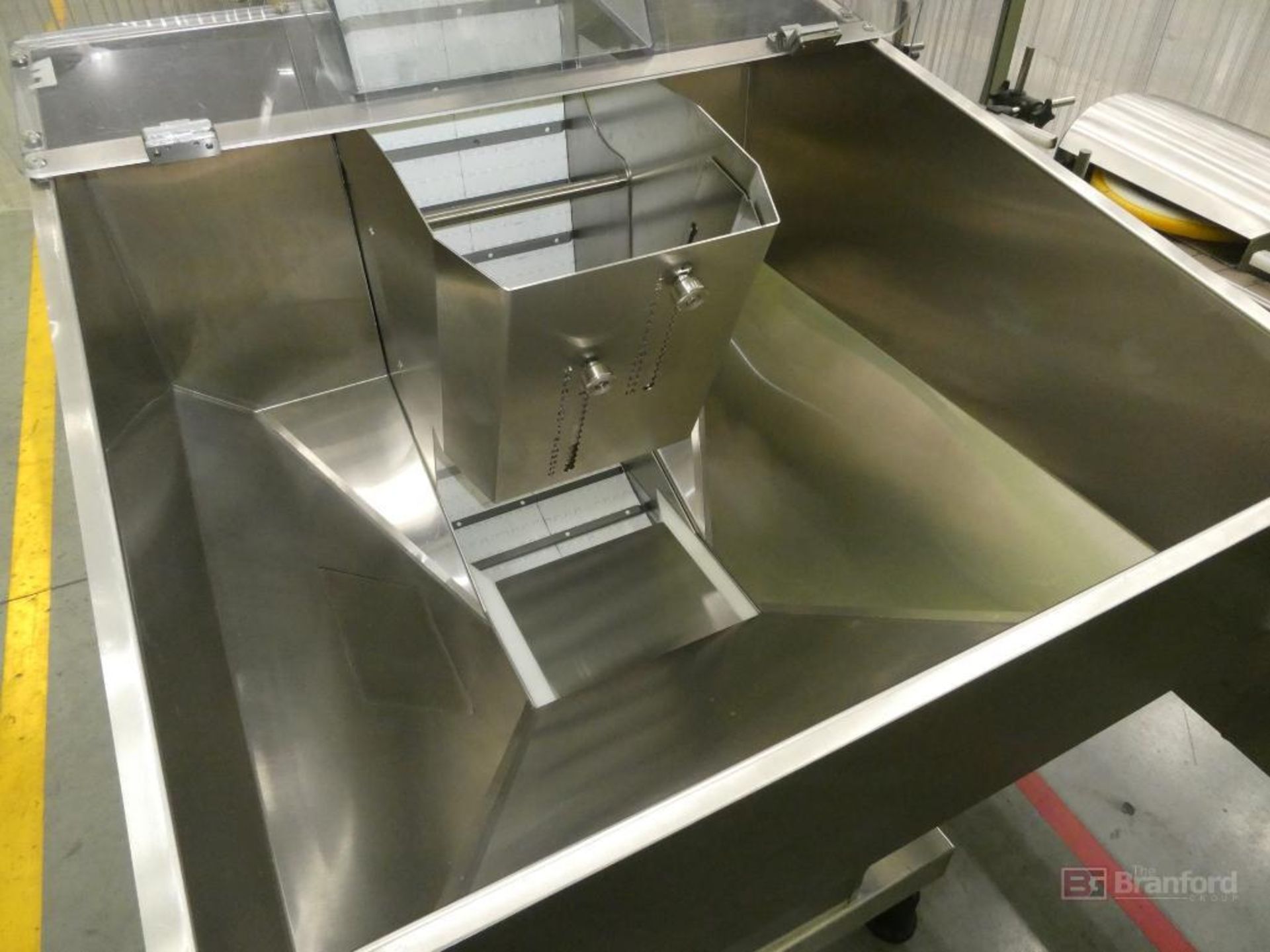 NJM Stainless Steel Cleated Dispensing Hopper/Elevator - Image 3 of 5