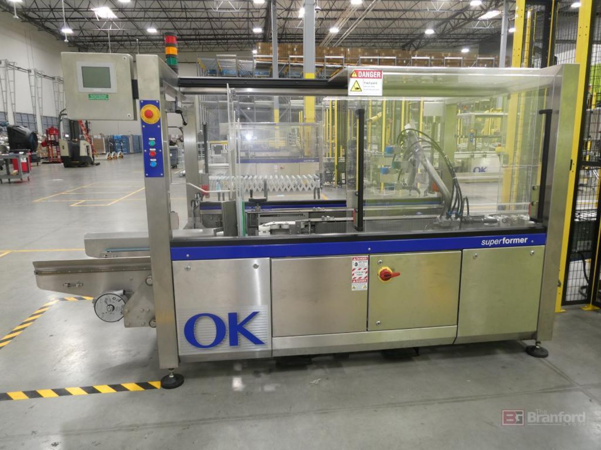 2020 OK Corp Model Superformer-1S, Automatic Case Erector - Image 5 of 11