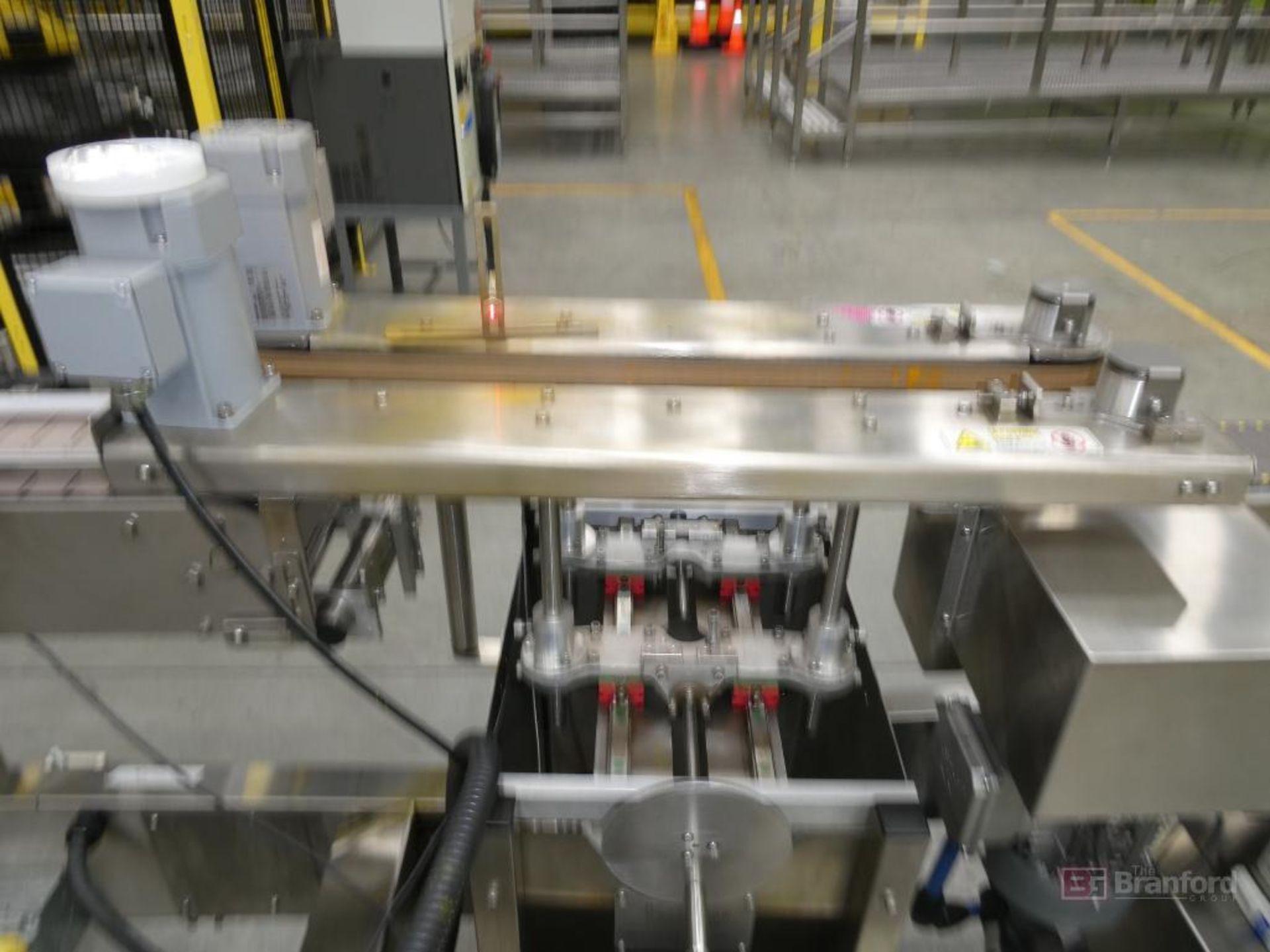 (1) 2021 NJM Packaging Model Bronco 130, Stainless Steel Automatic Labeling Machine - Image 7 of 11