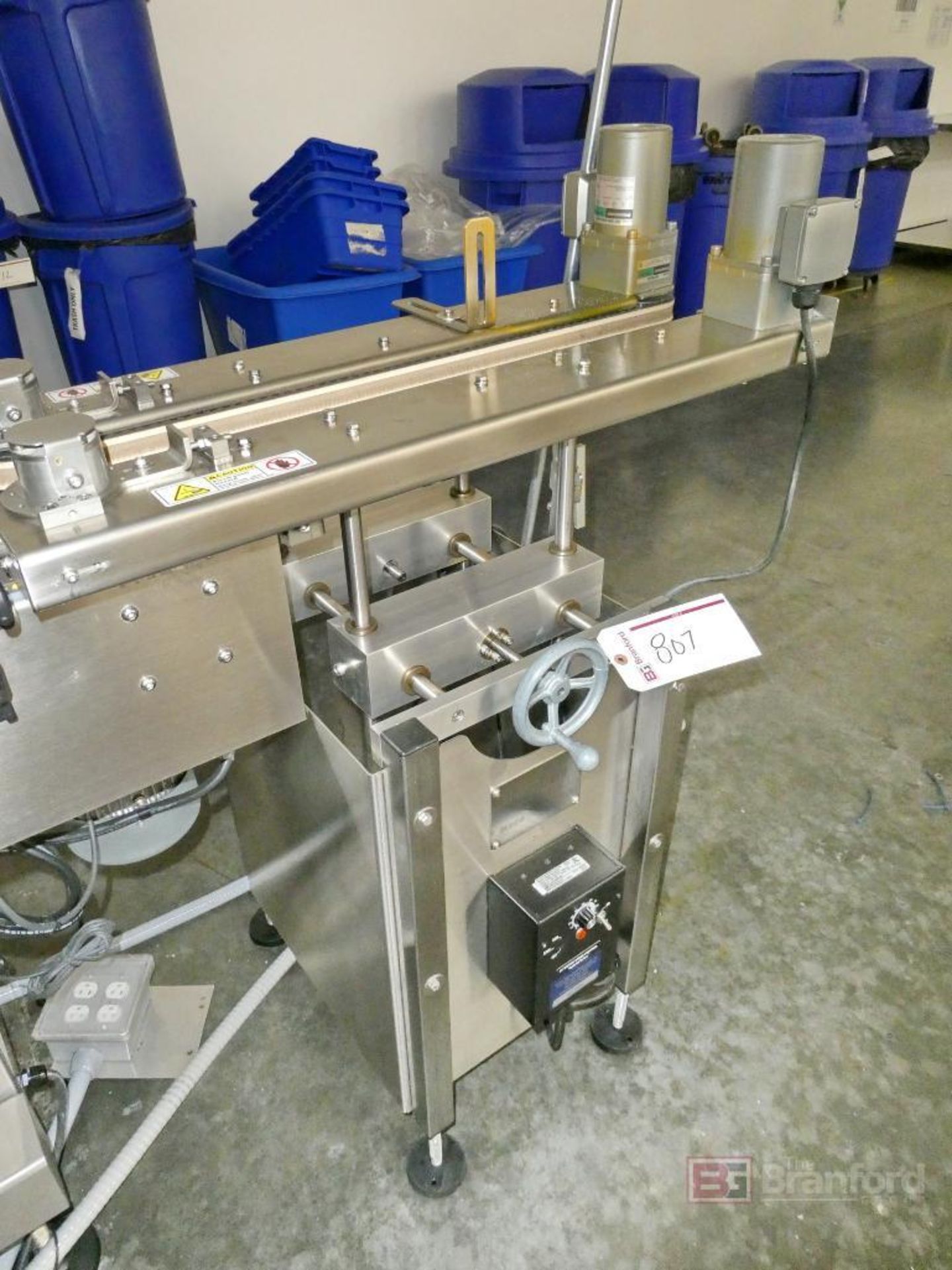 2020 NJM Packaging Model Bronco 130-S104, Stainless Steel Automatic Labeling Machine - Image 6 of 9