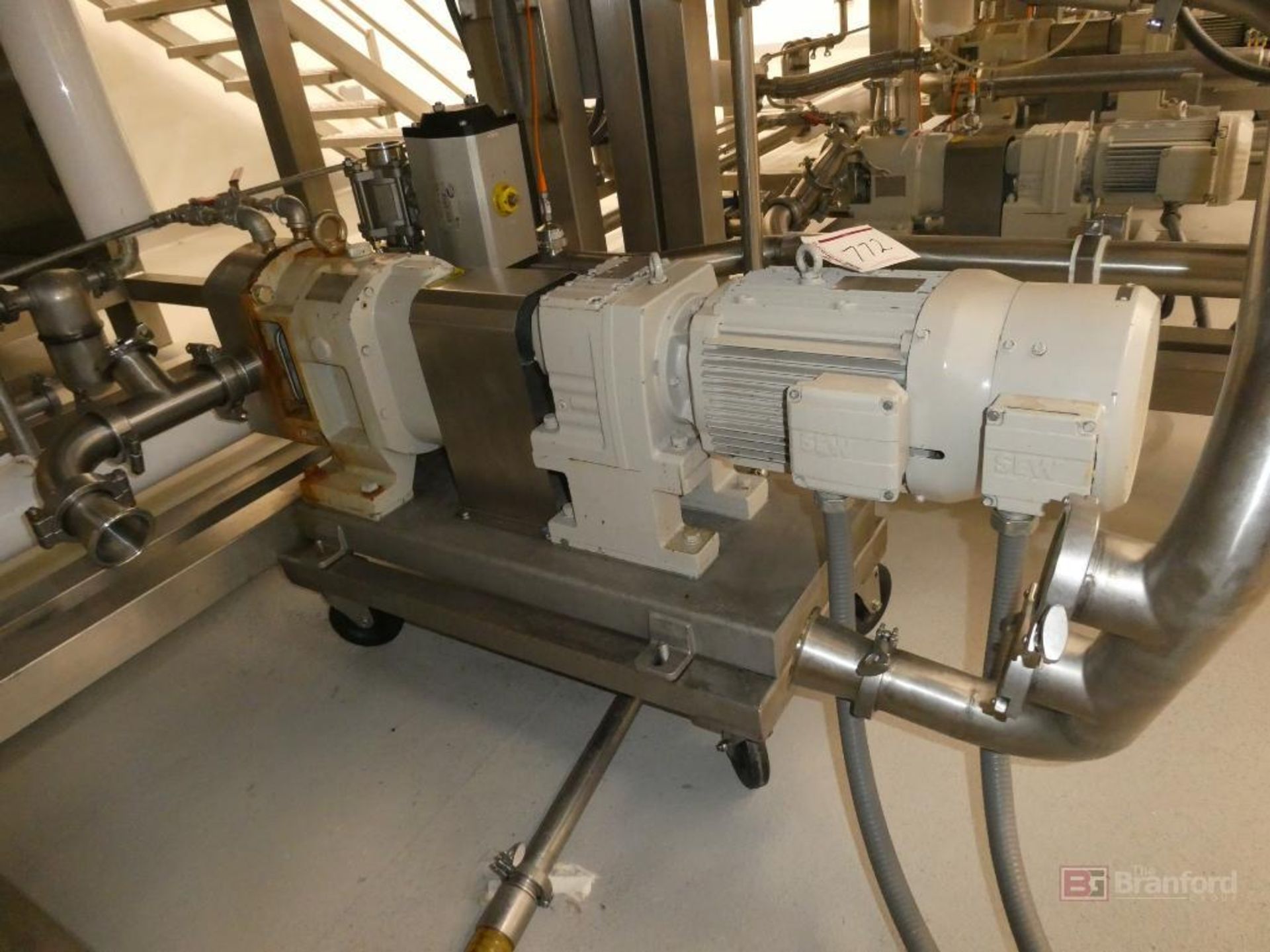 Durrex Type 60TLS4-12C, 5.5KW Twin Motor Lobe Pump - Image 2 of 4