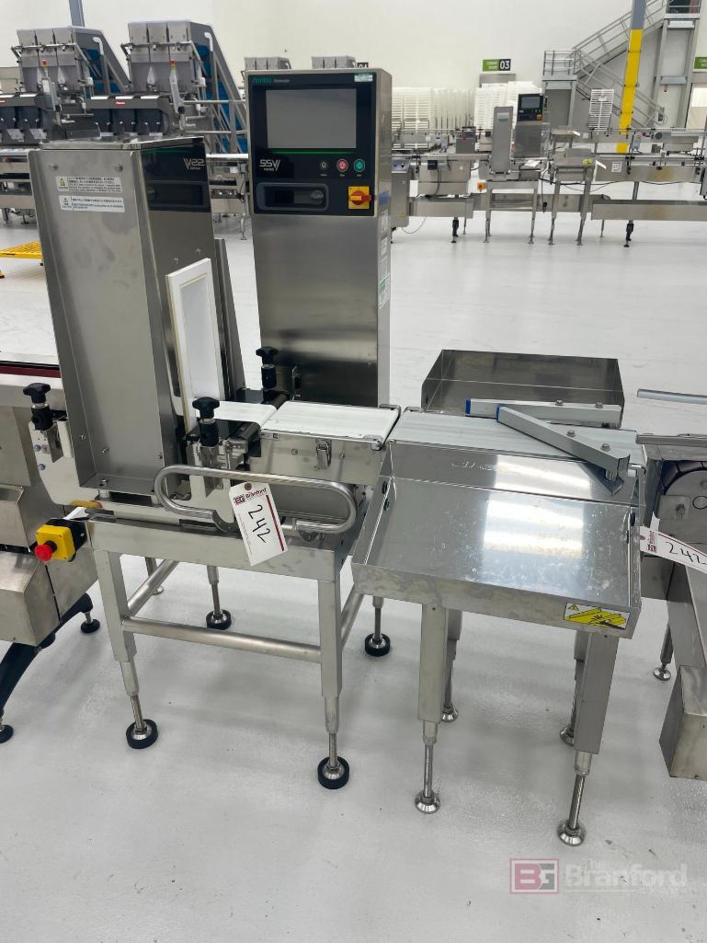 Anritsu SSV Series Checkweigher/Metal Detector and Rejector