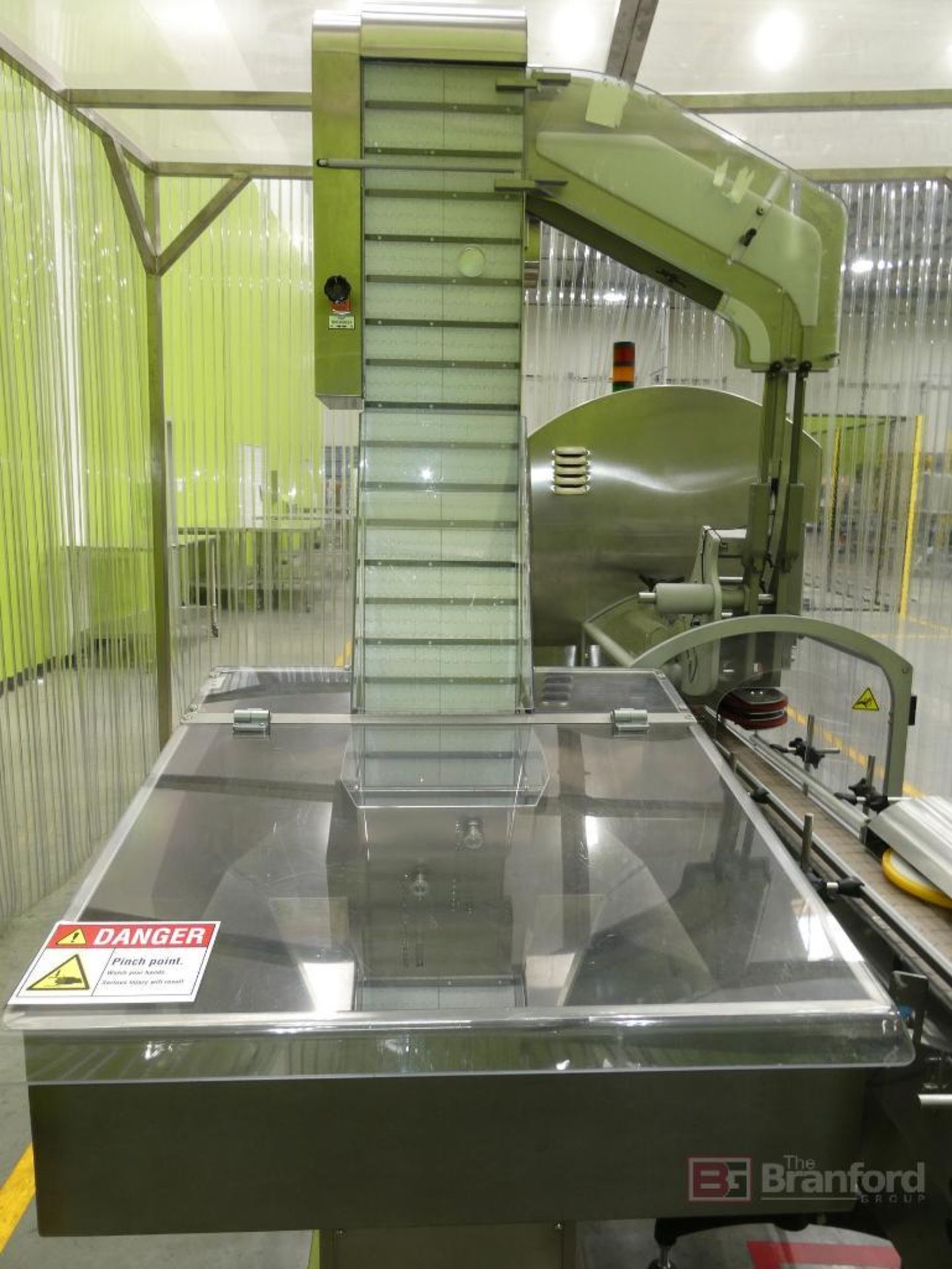 NJM Stainless Steel Cleated Dispensing Hopper/Elevator - Image 2 of 5