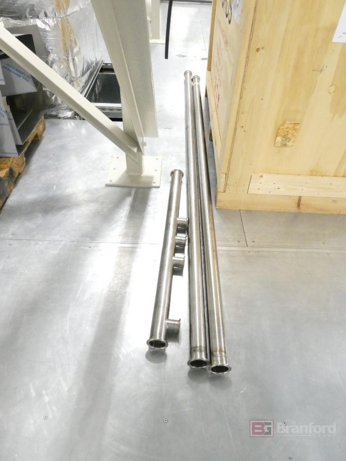 Lot of Fords Packaging Systems Stainless Steel Piping; Rods; Casings and Covers - Image 6 of 11