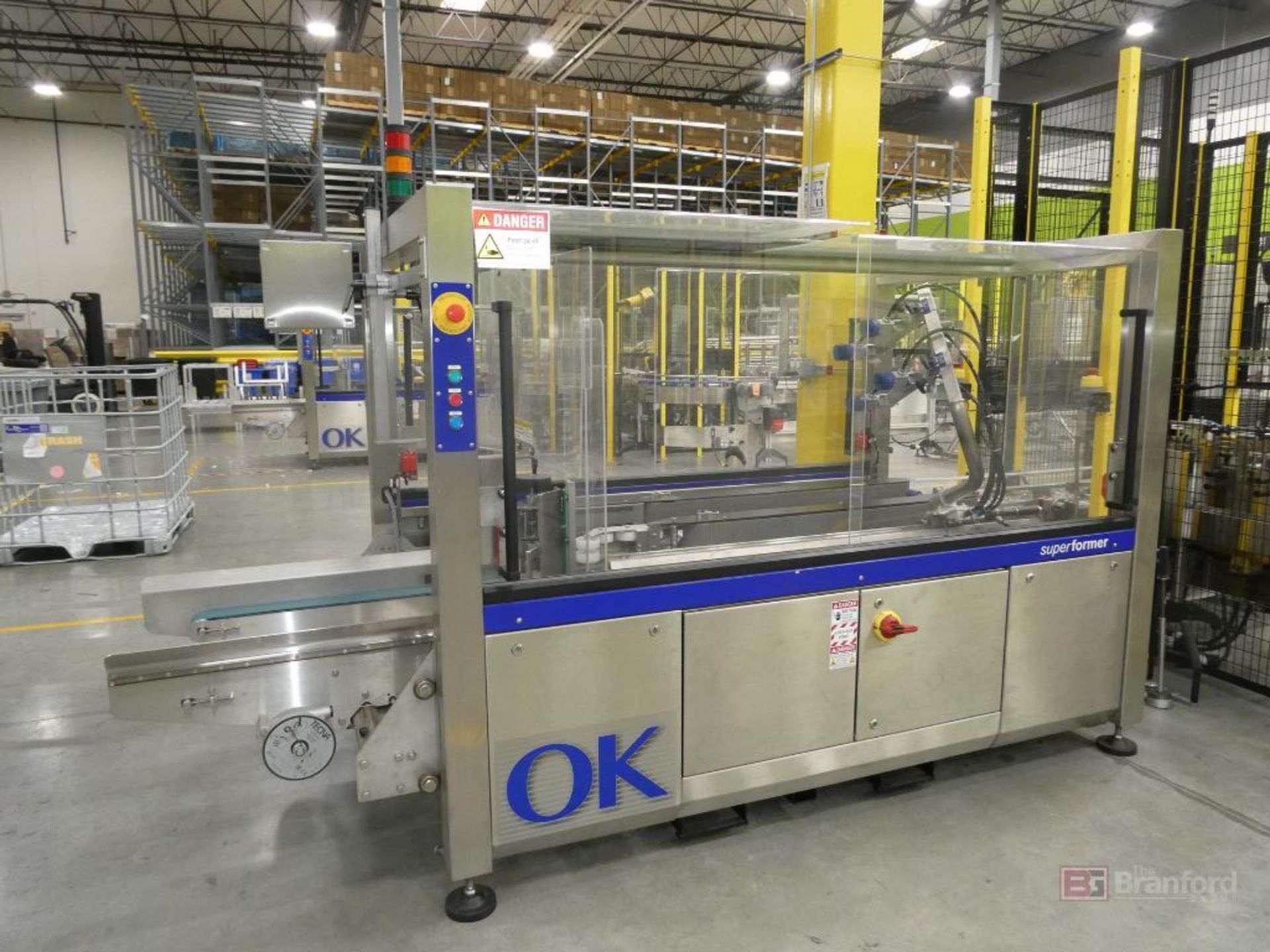2020 OK Corp Model Superformer-1S, Automatic Case Erector - Image 7 of 11