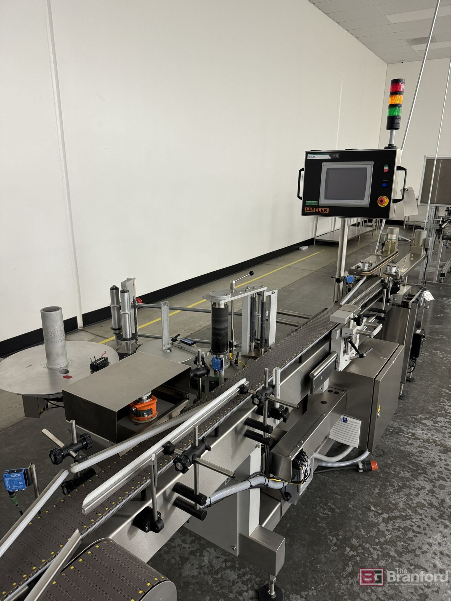 2020 NJM Packaging Model Bronco 130-S104, Stainless Steel Automatic Labeling Machine - Image 3 of 9