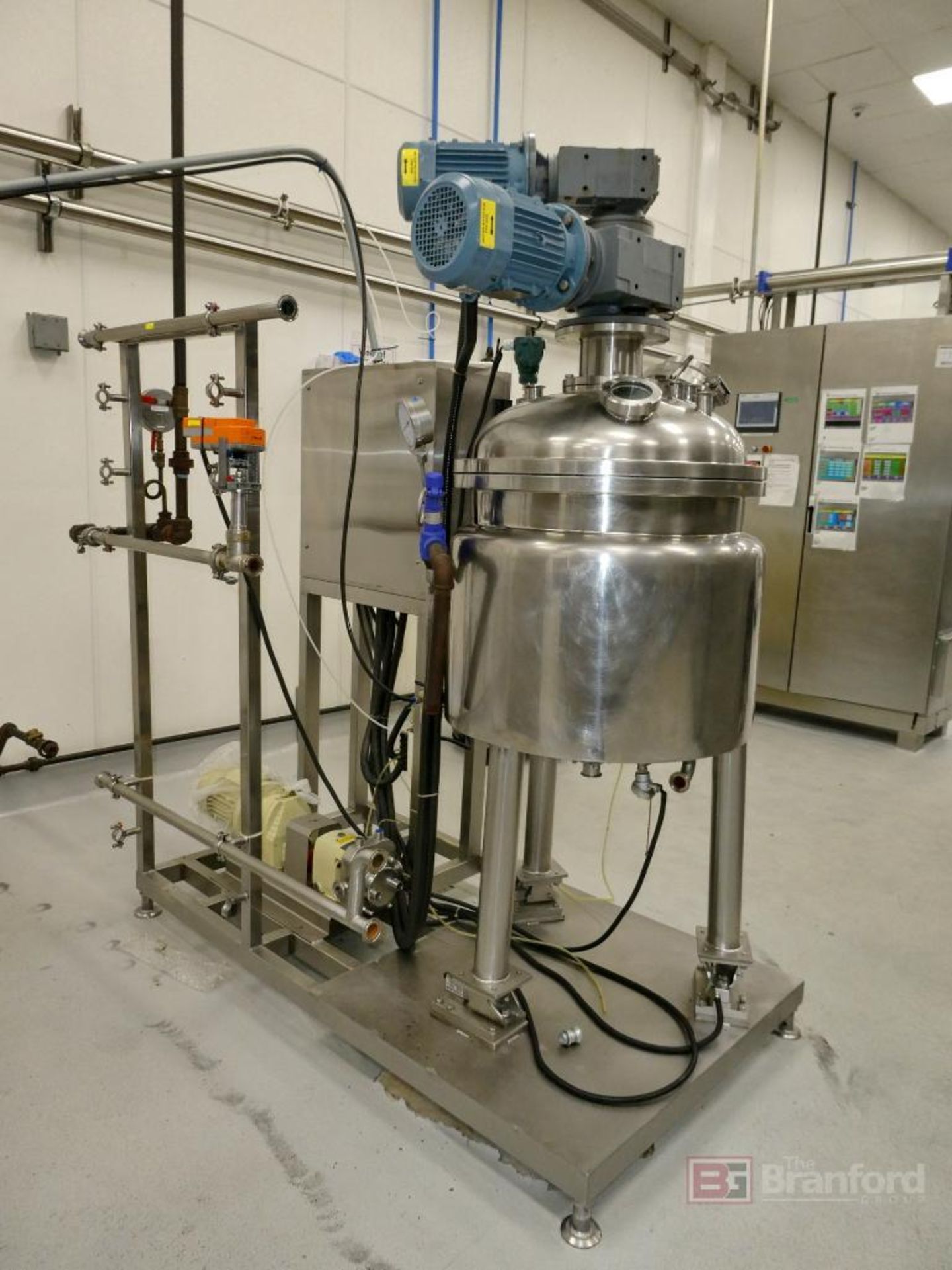 VMES-100L Stainless Steel Tank Mixing System - Image 5 of 13