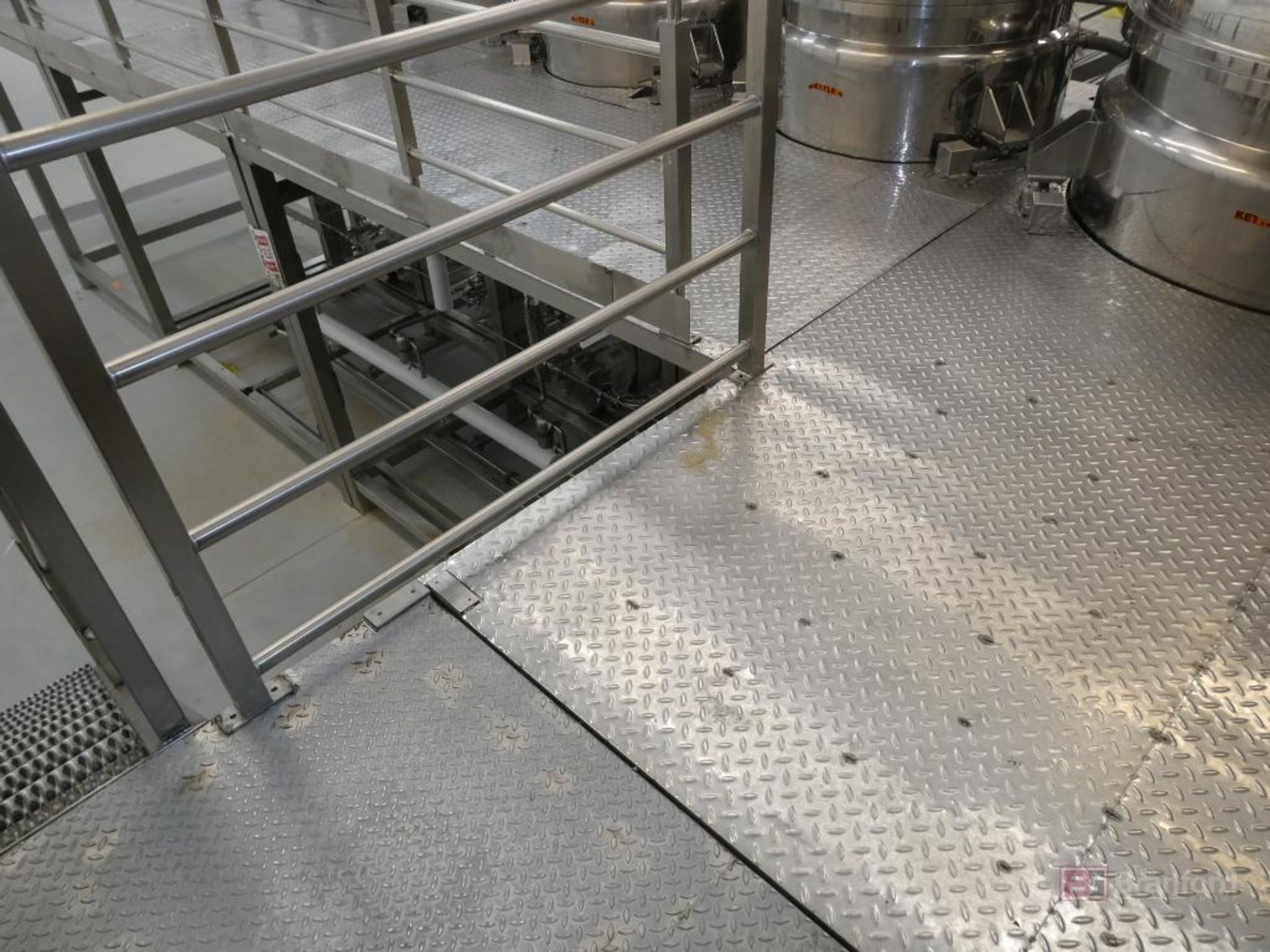(5) Sections of Stainless Steel Work Platform - Image 4 of 5