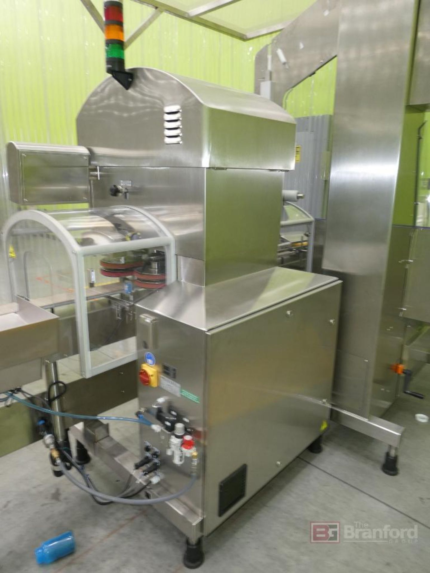 2021 NJM Packaging Model Beltorque BTIC, Stainless Steel Inline Capping Machine - Image 6 of 7