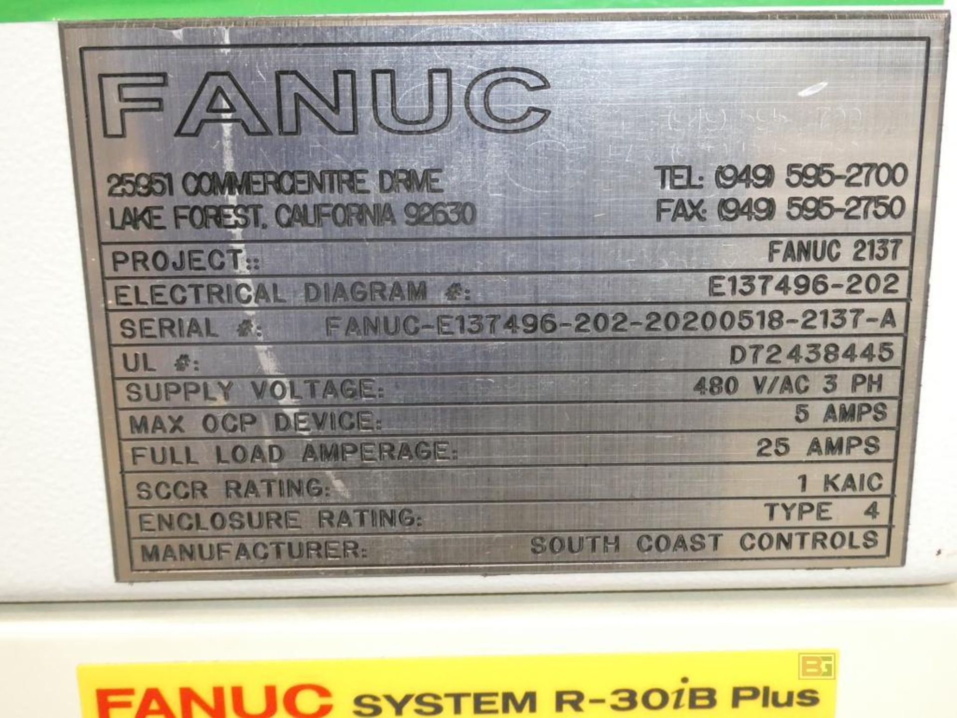 2019 Fanuc Model M-10iD-12, Compact 12Kg Payload Robot - Image 9 of 14